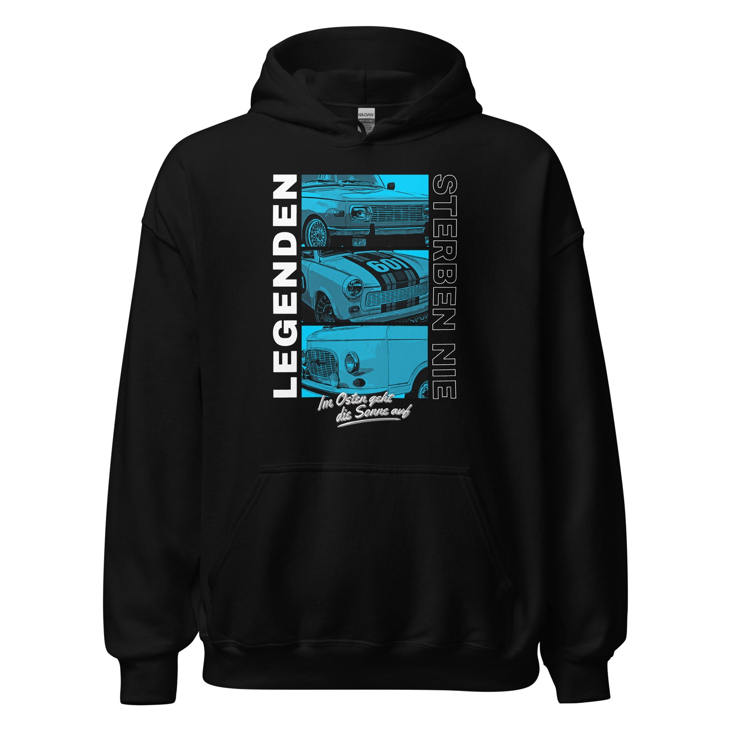 Legenden sterben nie - Blau - Unisex Hoodie