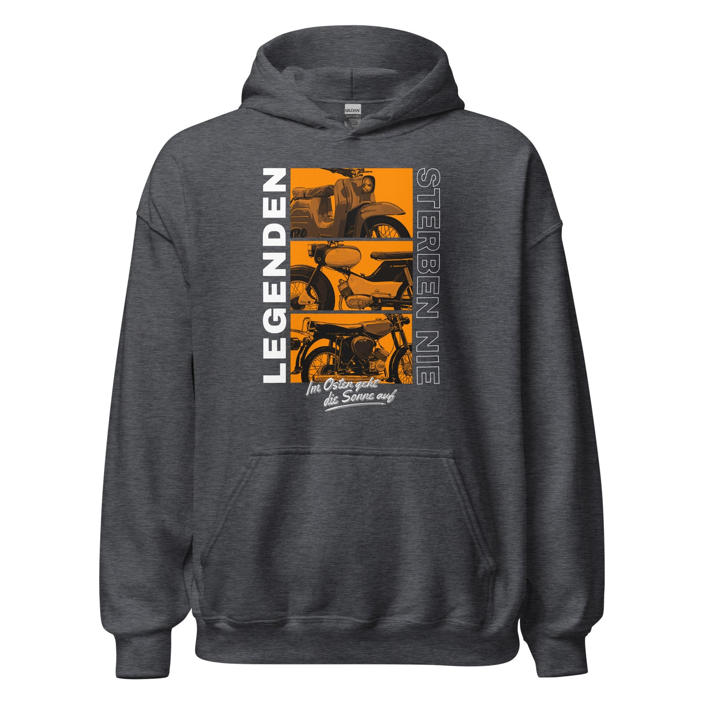 Simson Legenden sterben nie - Orange - Unisex Hoodie
