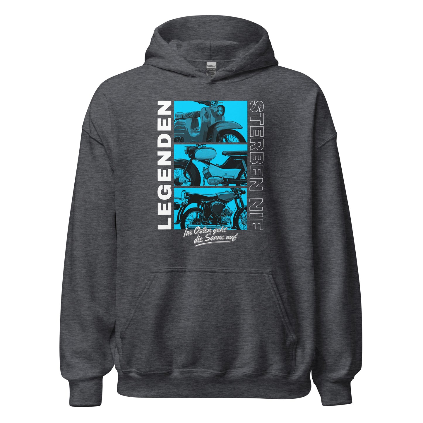 Simson Legenden sterben nie - Blau - Unisex Hoodie