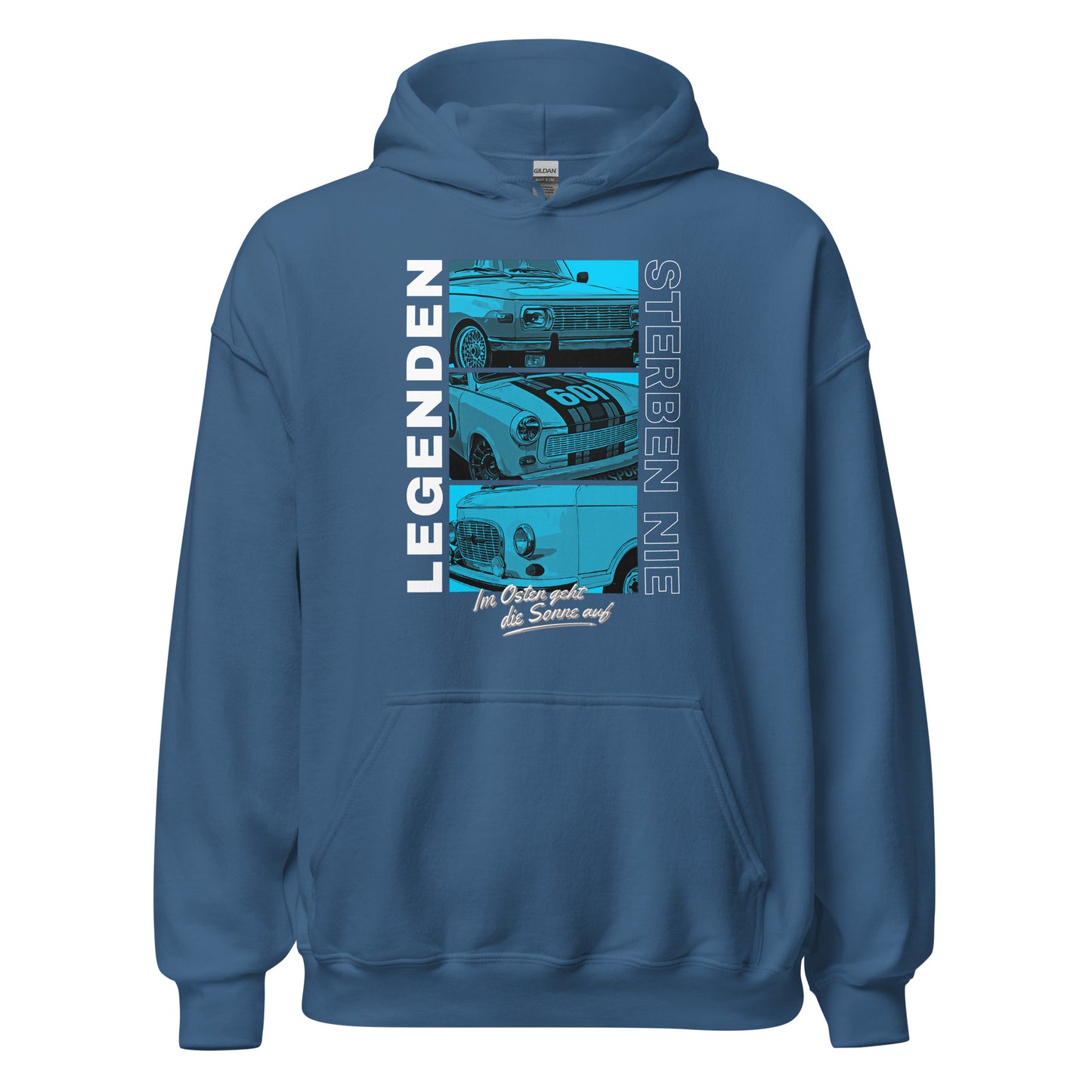 Legenden sterben nie - Blau - Unisex Hoodie