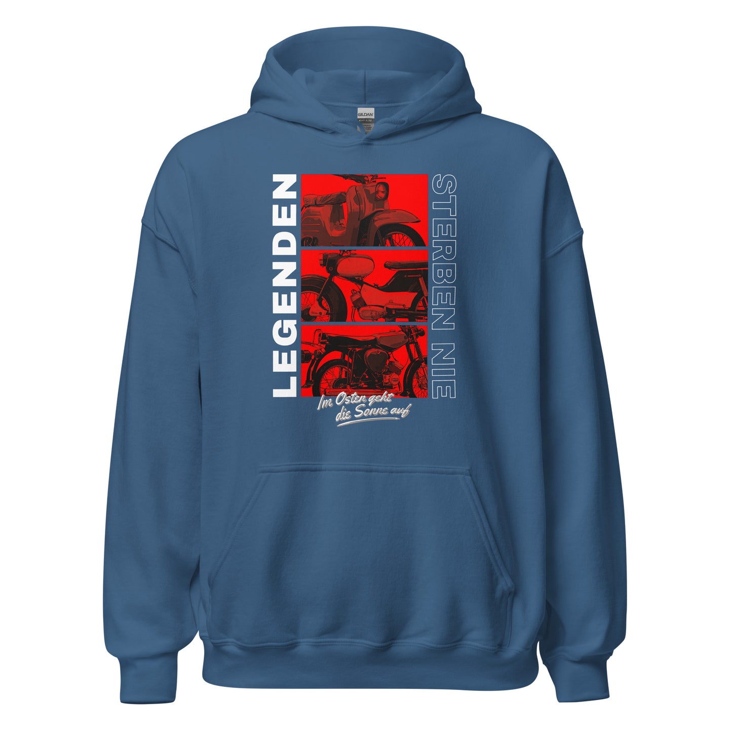 Simson Legenden sterben nie - Rot - Unisex Hoodie