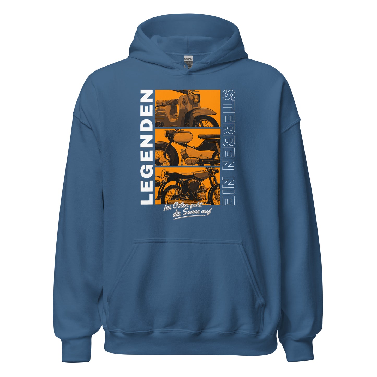 Simson Legenden sterben nie - Orange - Unisex Hoodie