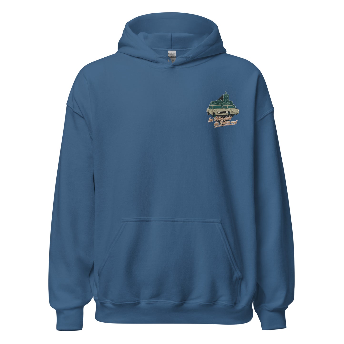 Hochwertiger Unisex Hoodie mit besticktem Logo