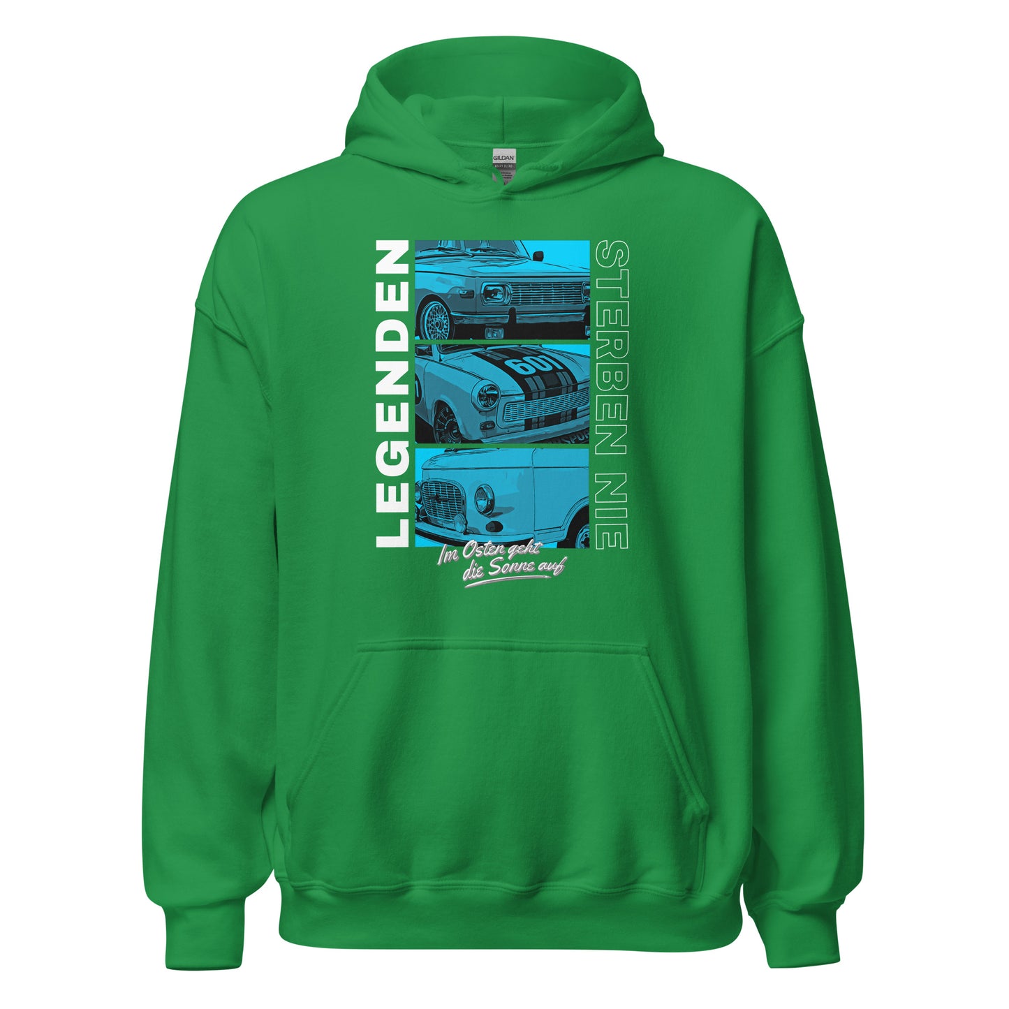 Legenden sterben nie - Blau - Unisex Hoodie
