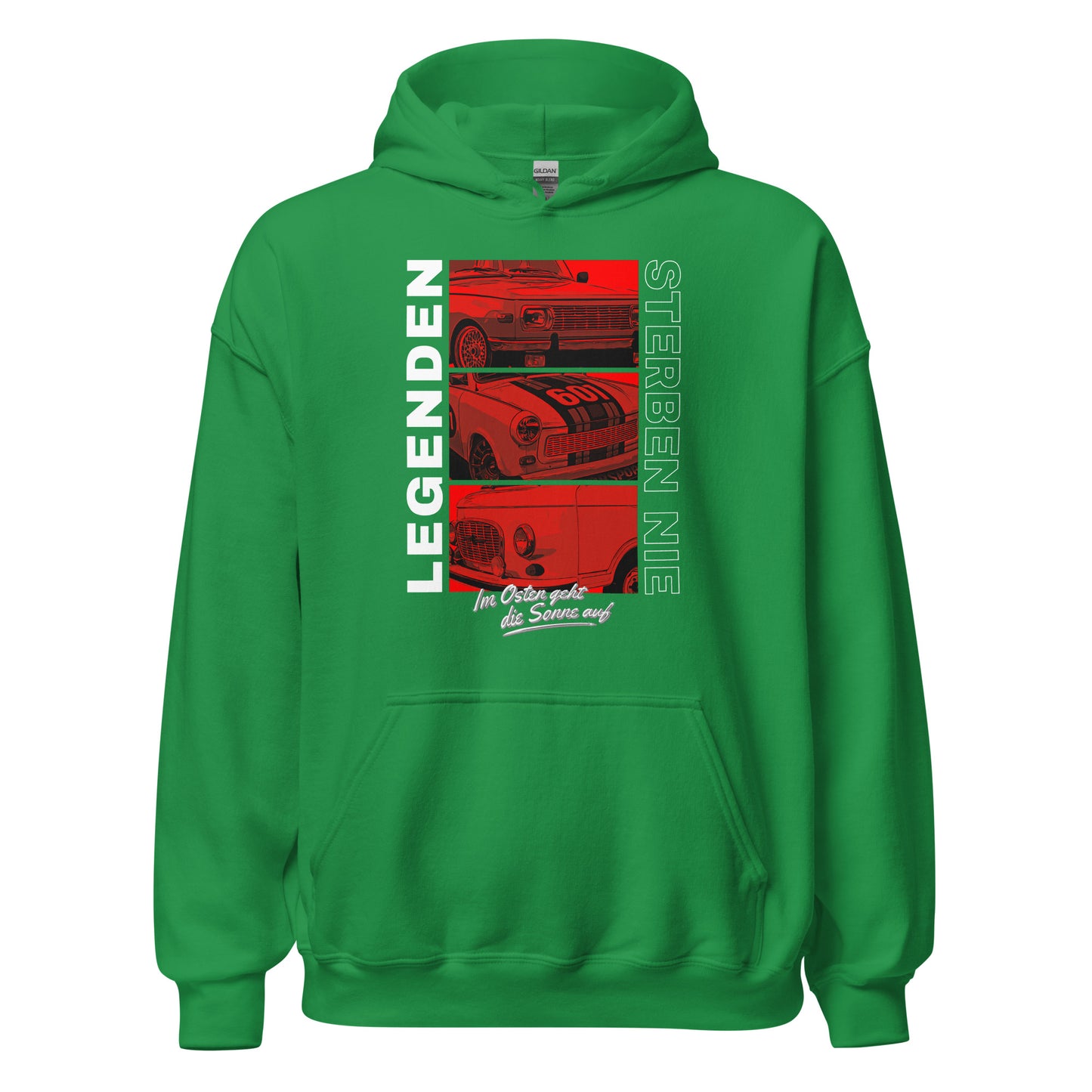 Legenden sterben nie - Rot - Unisex Hoodie