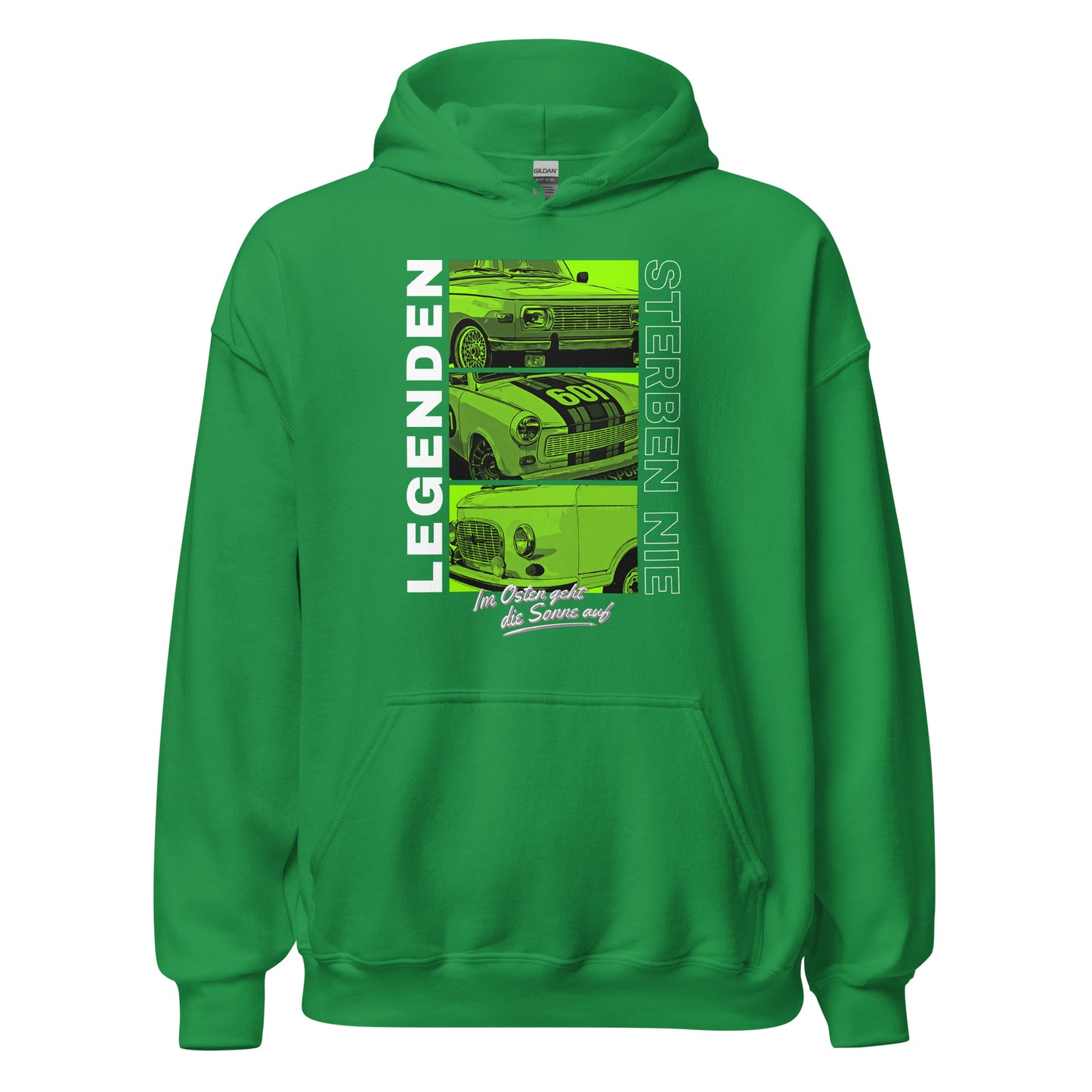 Legenden sterben nie - Grün - Unisex Hoodie