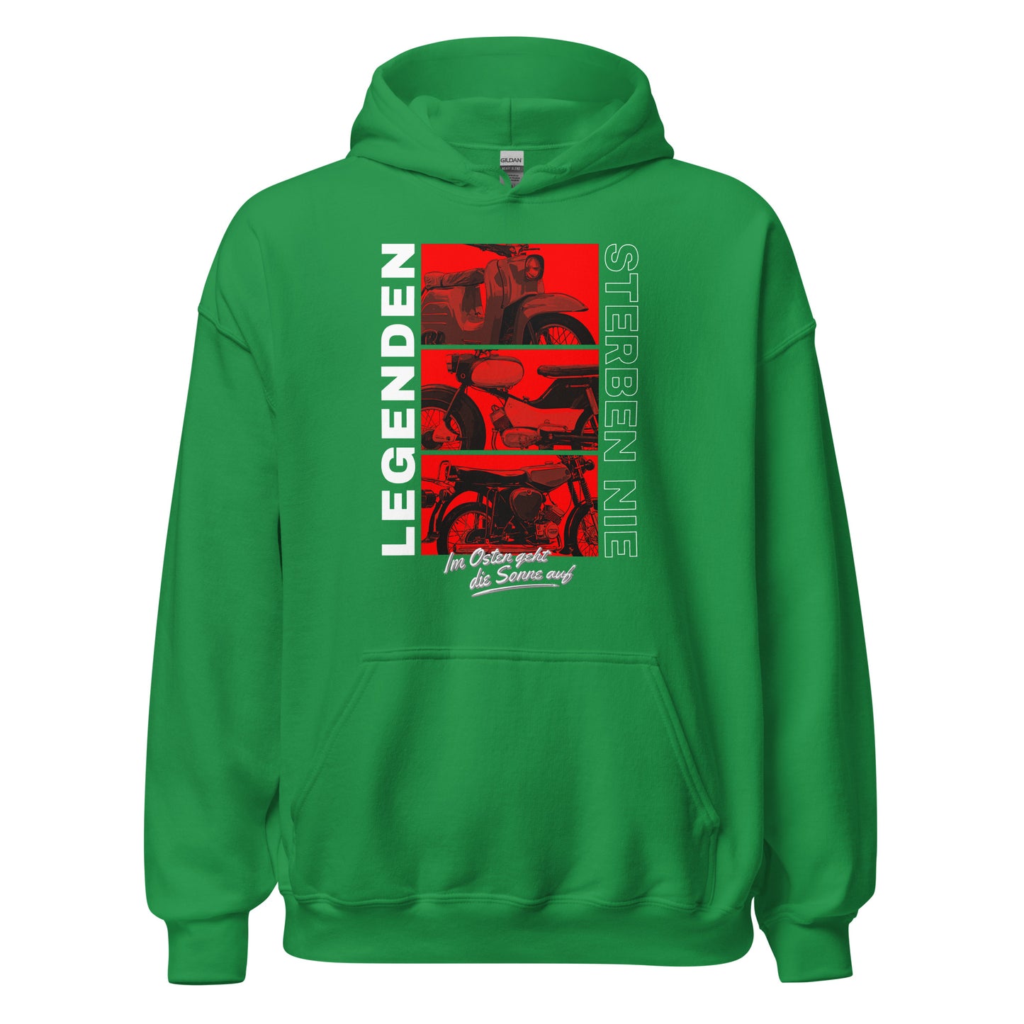 Simson Legenden sterben nie - Rot - Unisex Hoodie