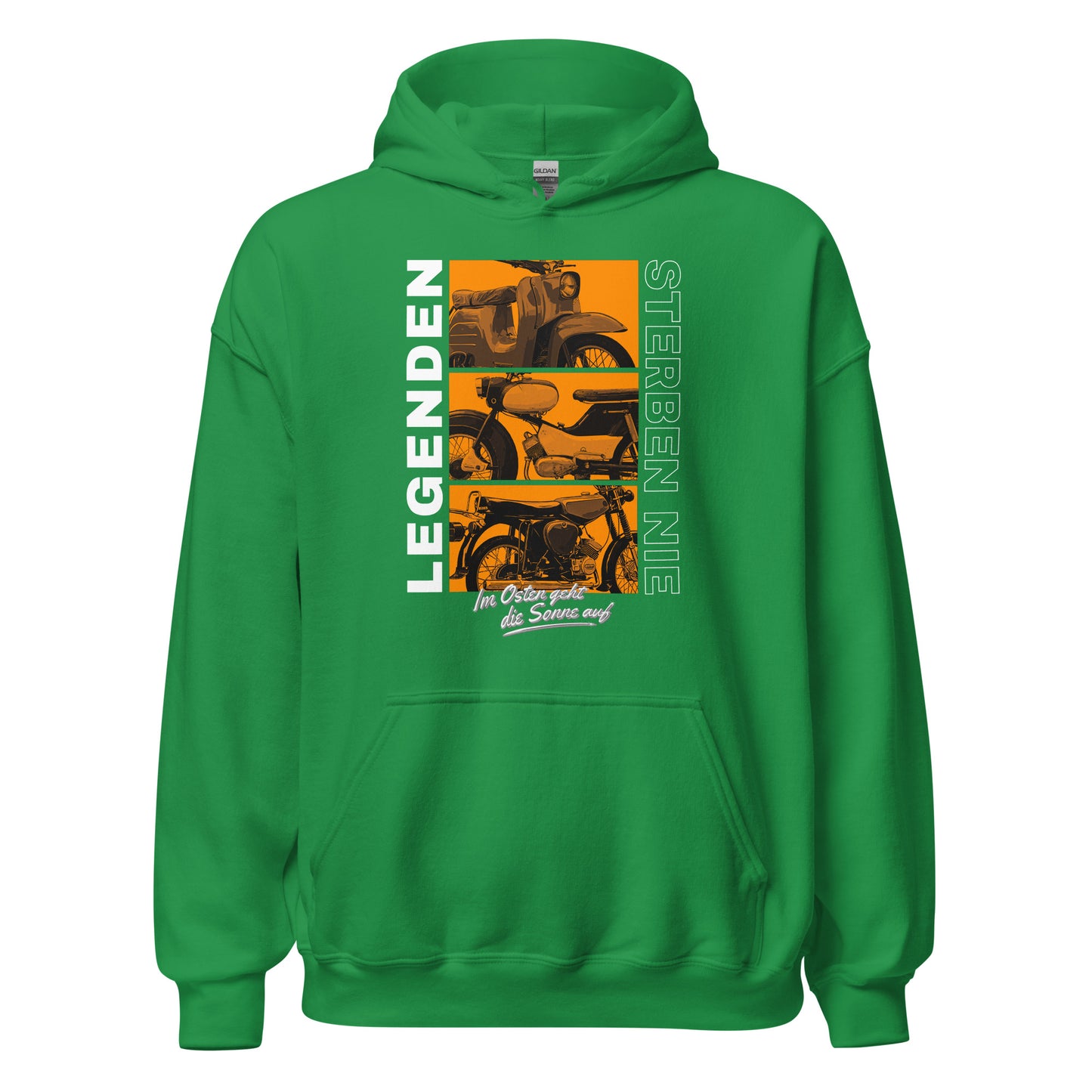 Simson Legenden sterben nie - Orange - Unisex Hoodie
