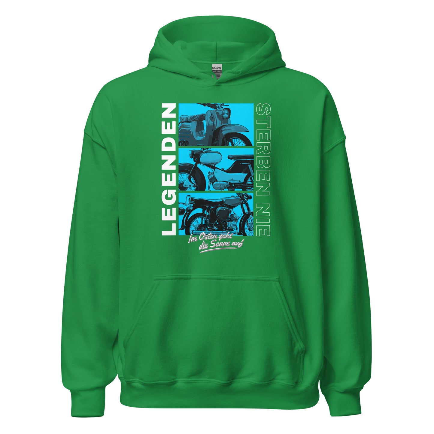 Simson Legenden sterben nie - Blau - Unisex Hoodie
