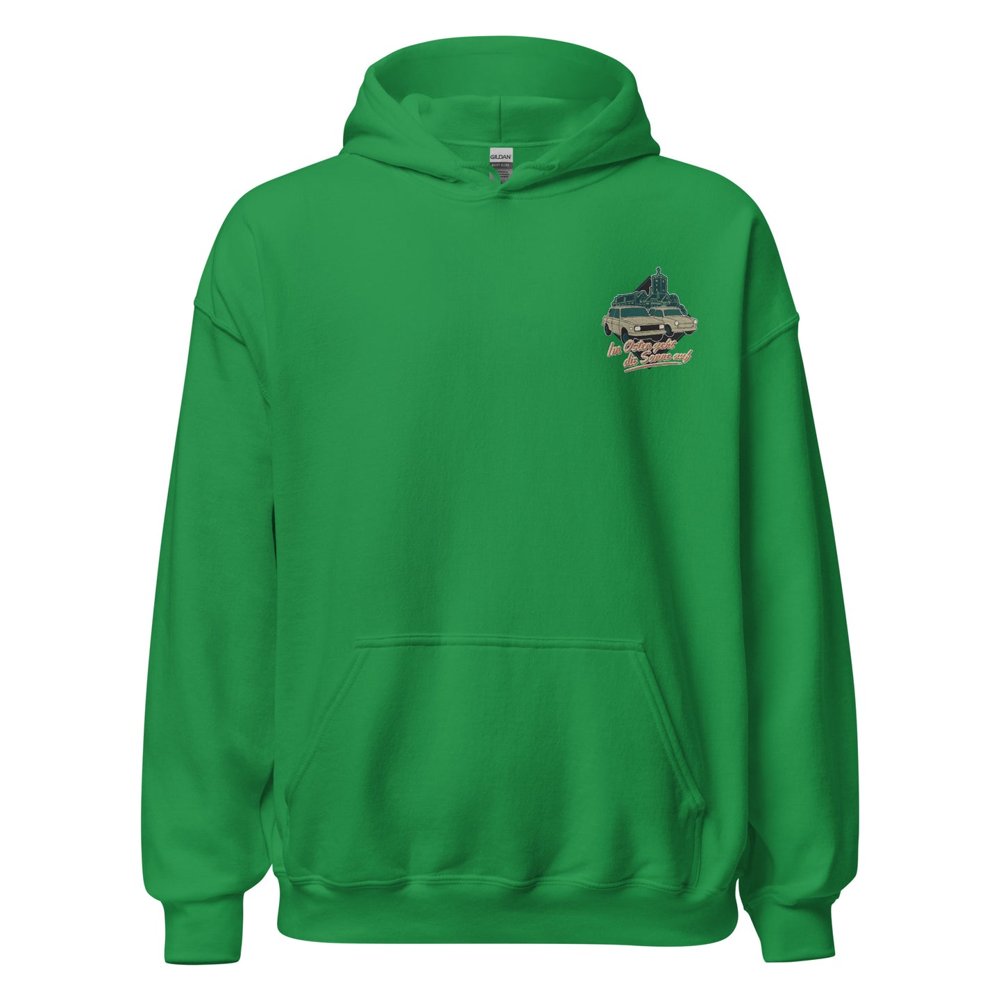 Hochwertiger Unisex Hoodie mit besticktem Logo