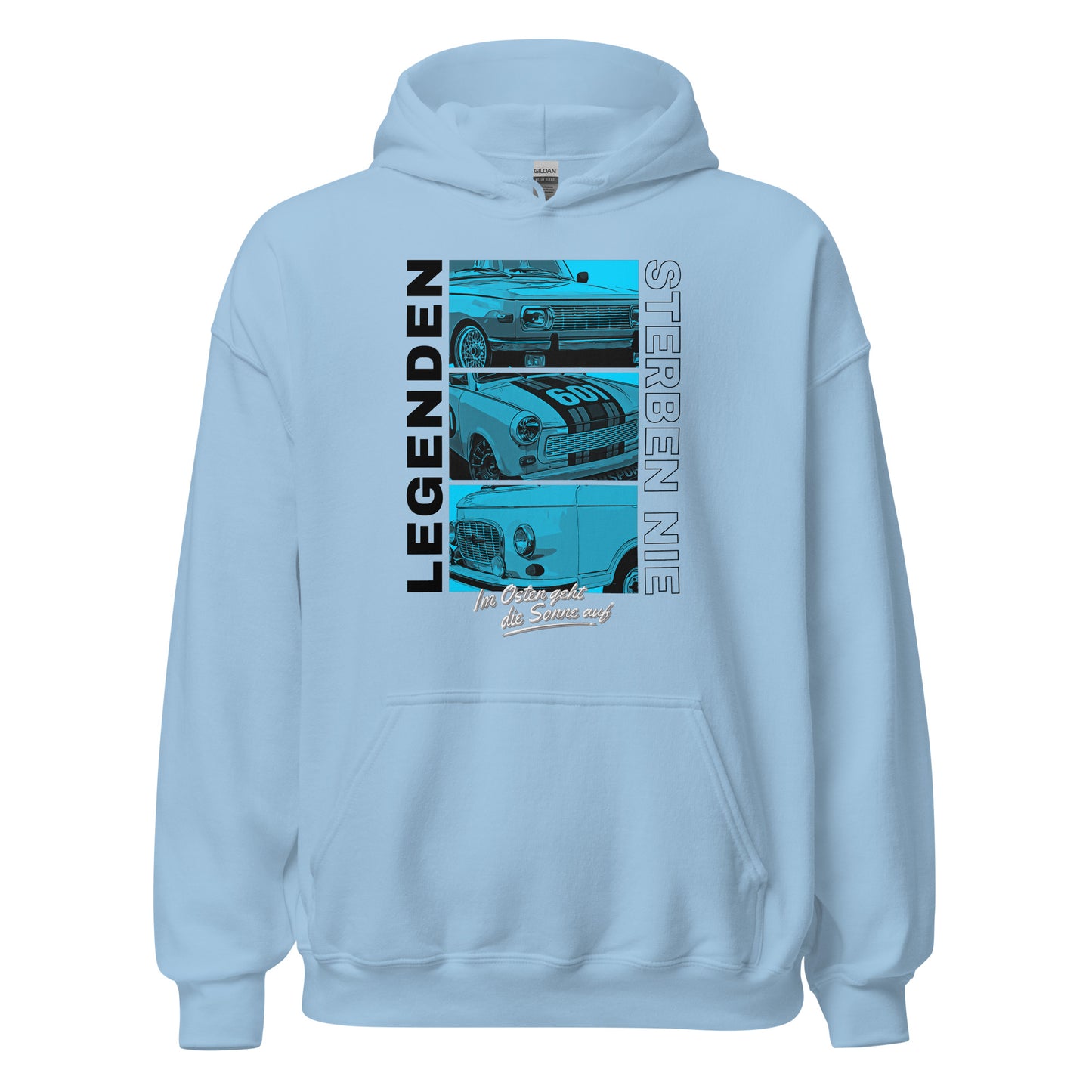 Legenden sterben nie - Blau - Unisex Hoodie