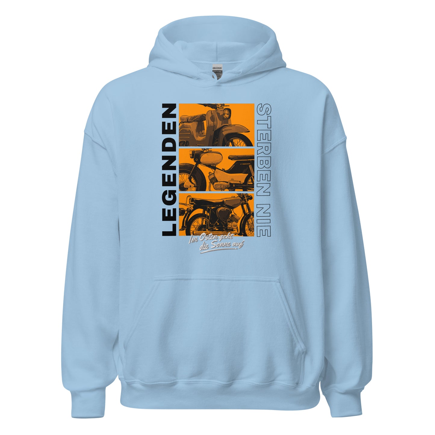 Simson Legenden sterben nie - Orange - Unisex Hoodie