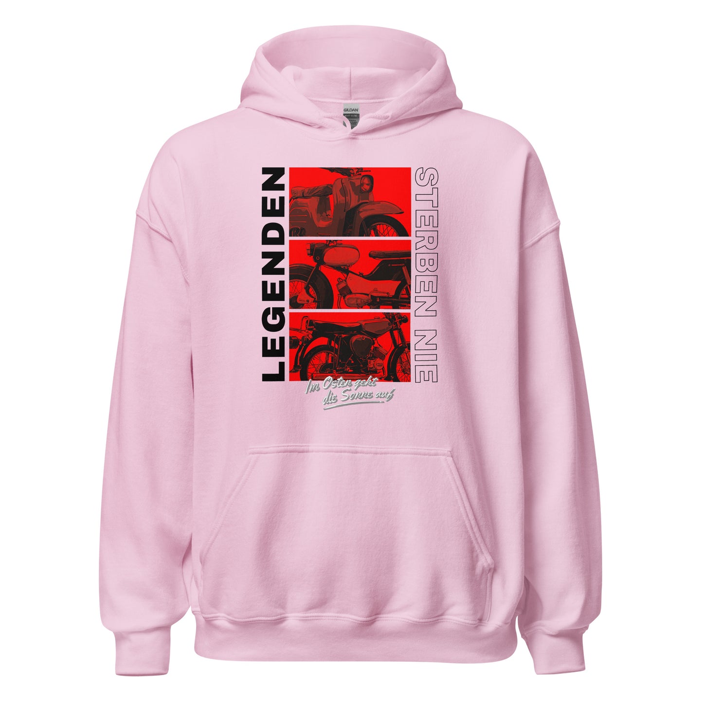 Simson Legenden sterben nie - Rot - Unisex Hoodie