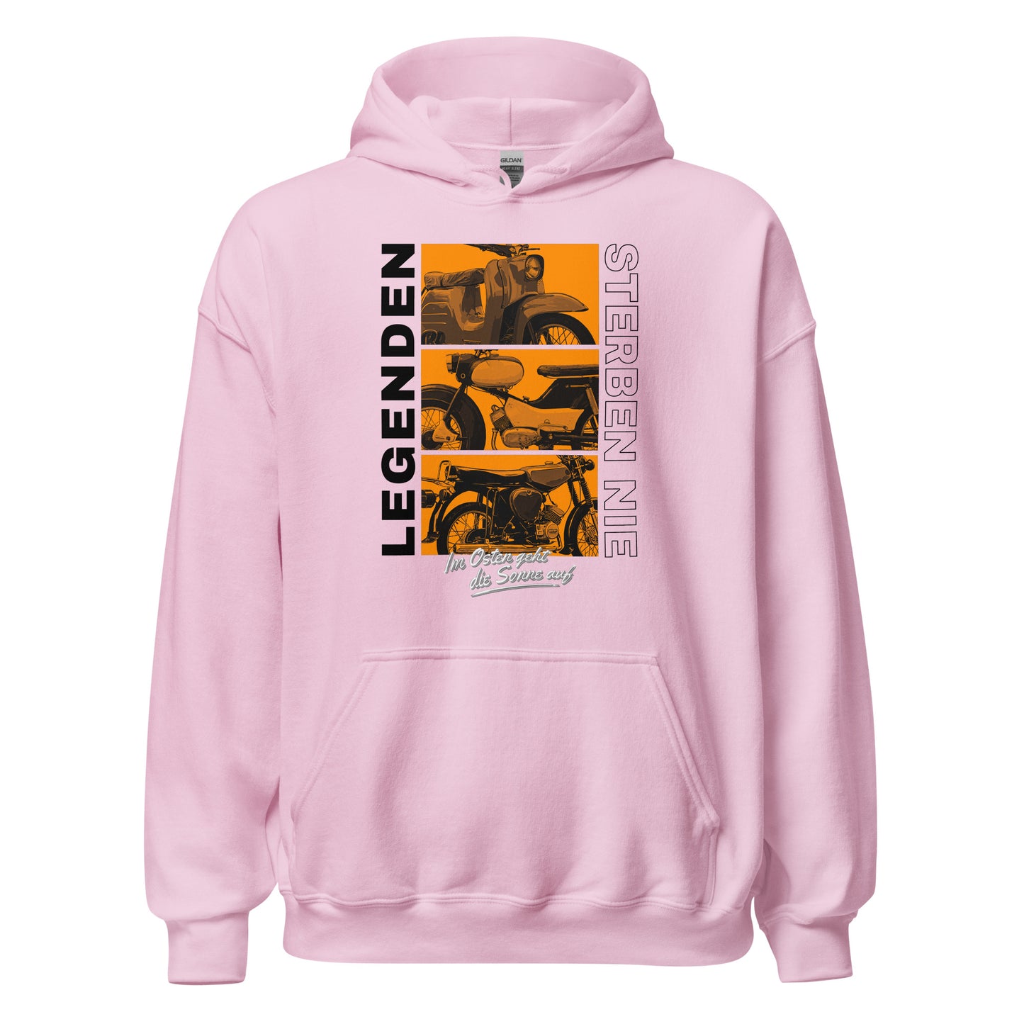 Simson Legenden sterben nie - Orange - Unisex Hoodie