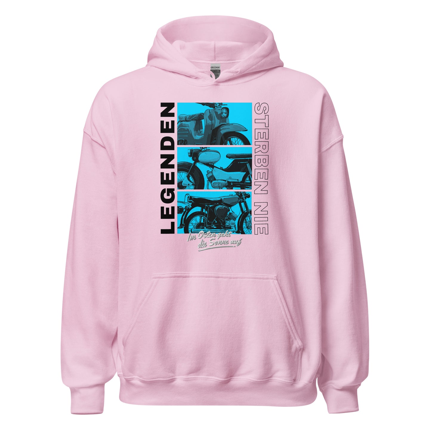 Simson Legenden sterben nie - Blau - Unisex Hoodie