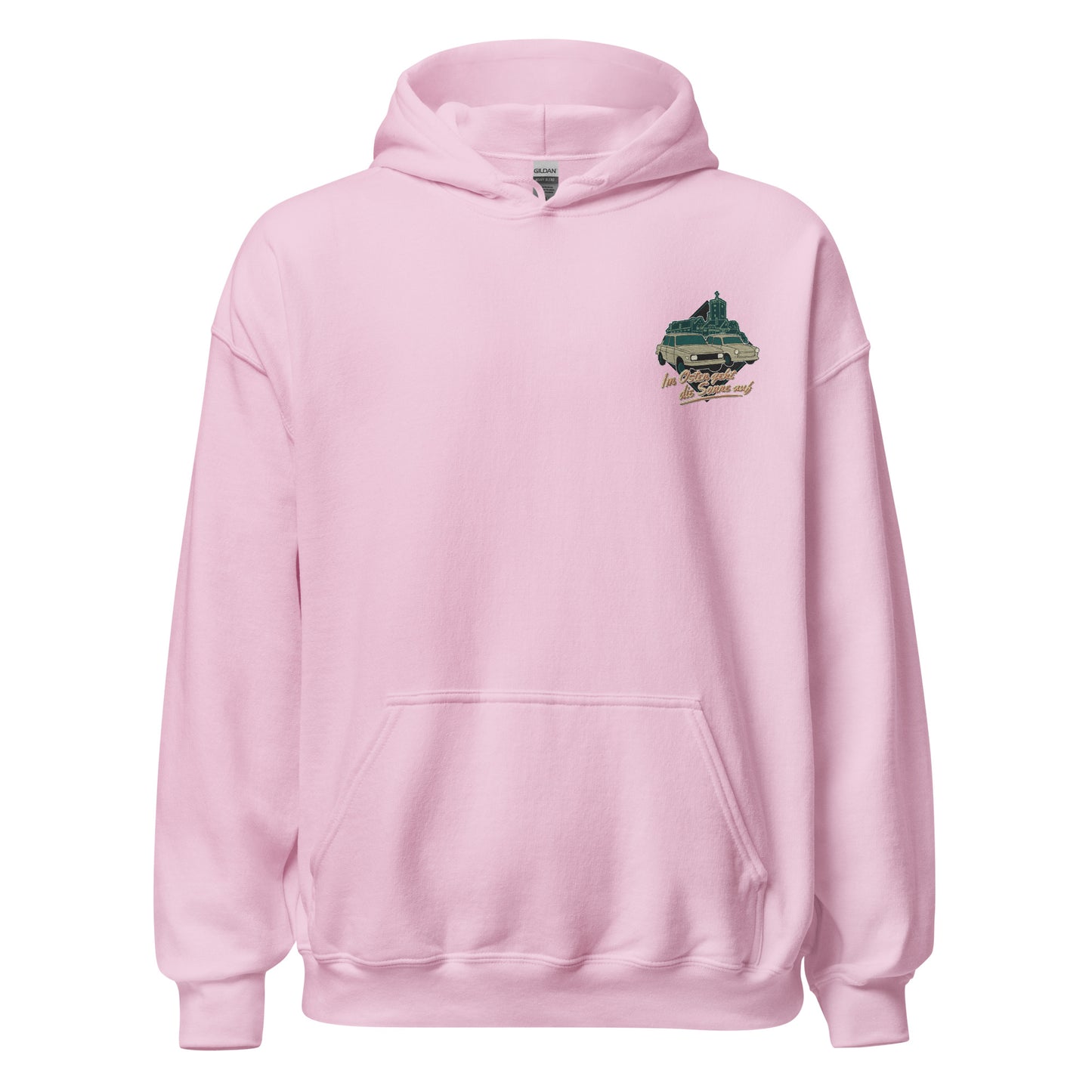 Hochwertiger Unisex Hoodie mit besticktem Logo