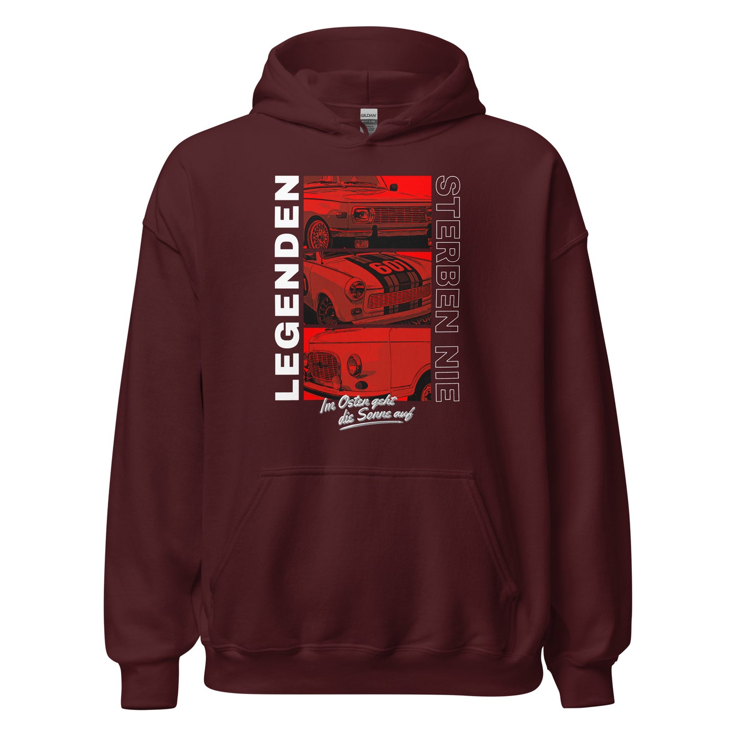 Legenden sterben nie - Rot - Unisex Hoodie