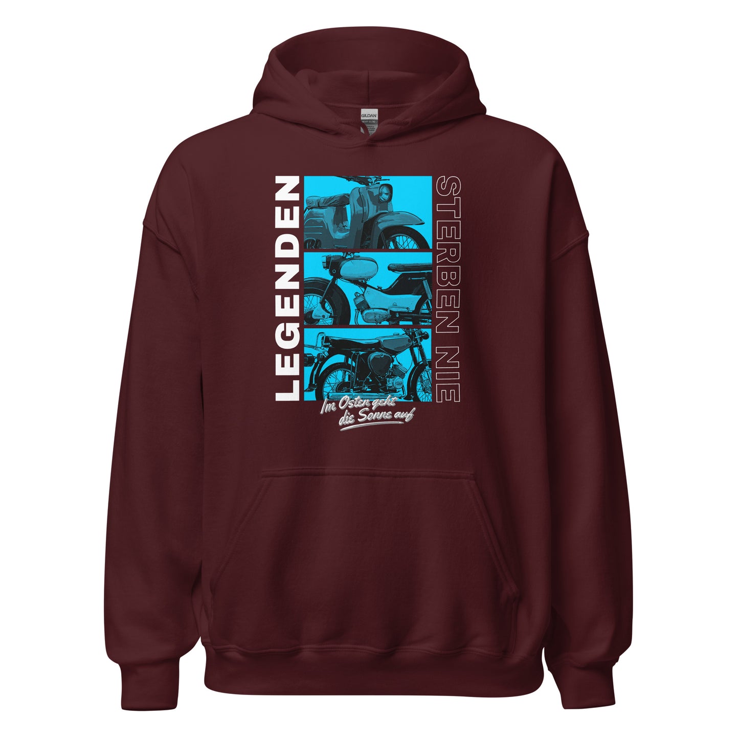 Simson Legenden sterben nie - Blau - Unisex Hoodie