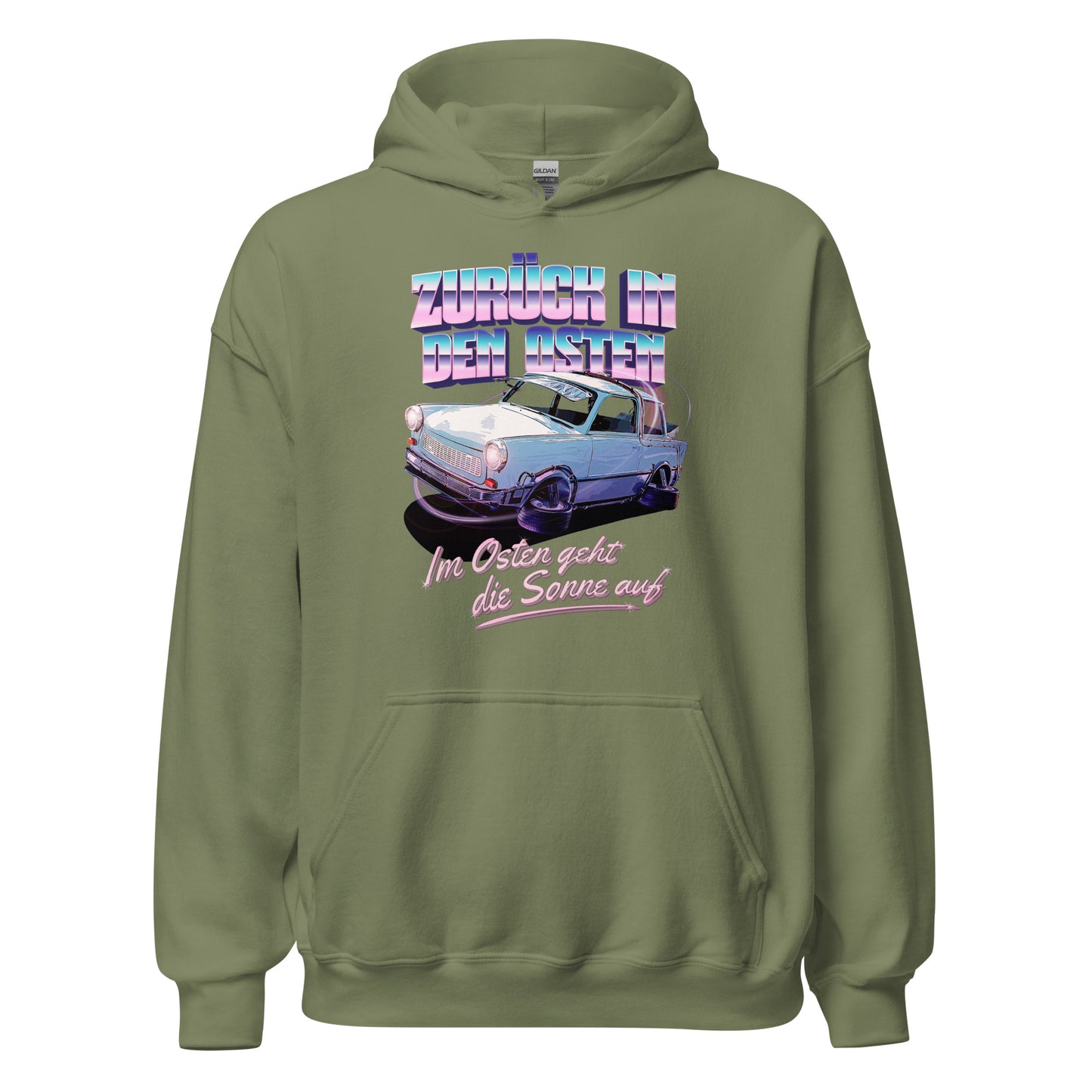 Zurück in den Osten Trabant 601 - Unisex Hoodie