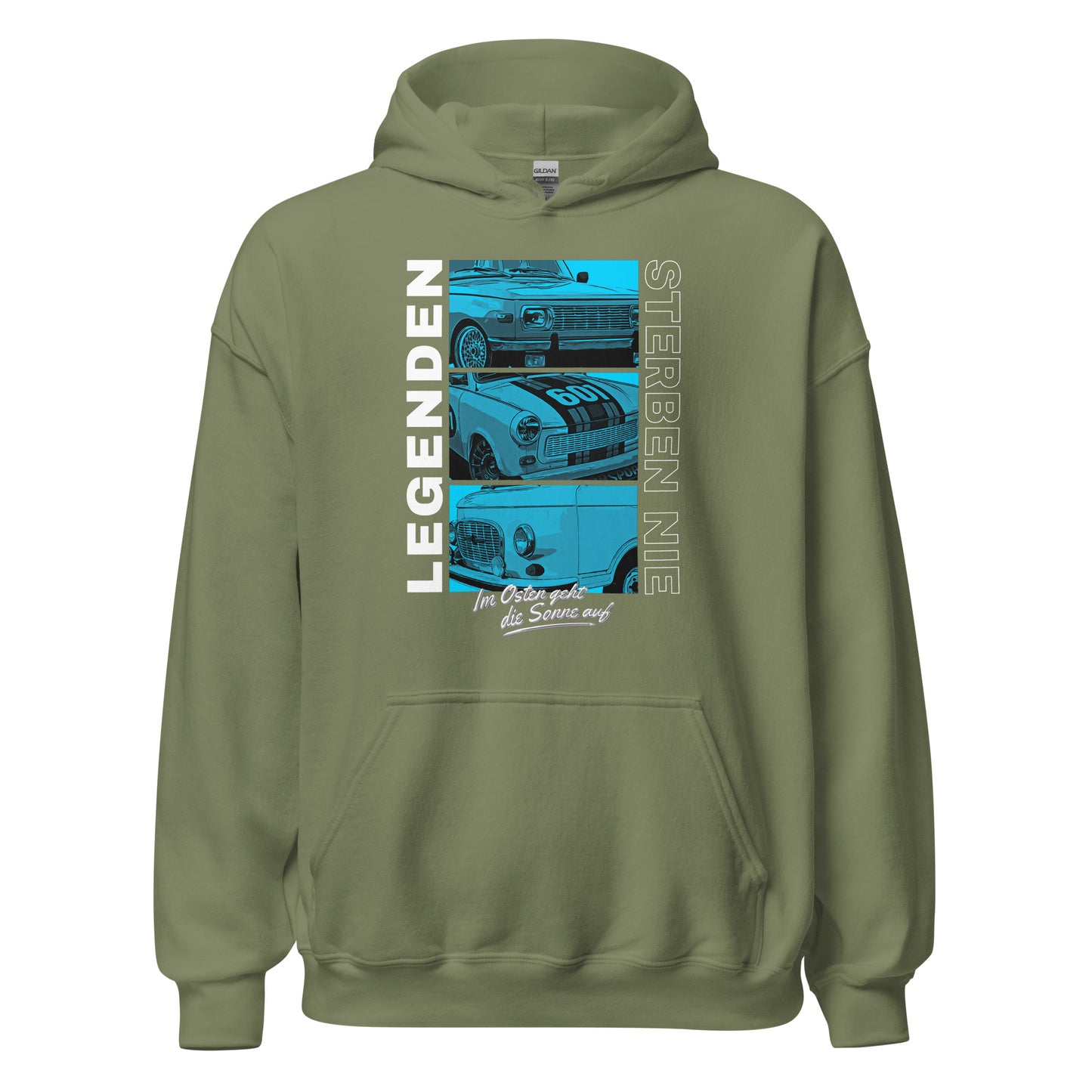 Legenden sterben nie - Blau - Unisex Hoodie