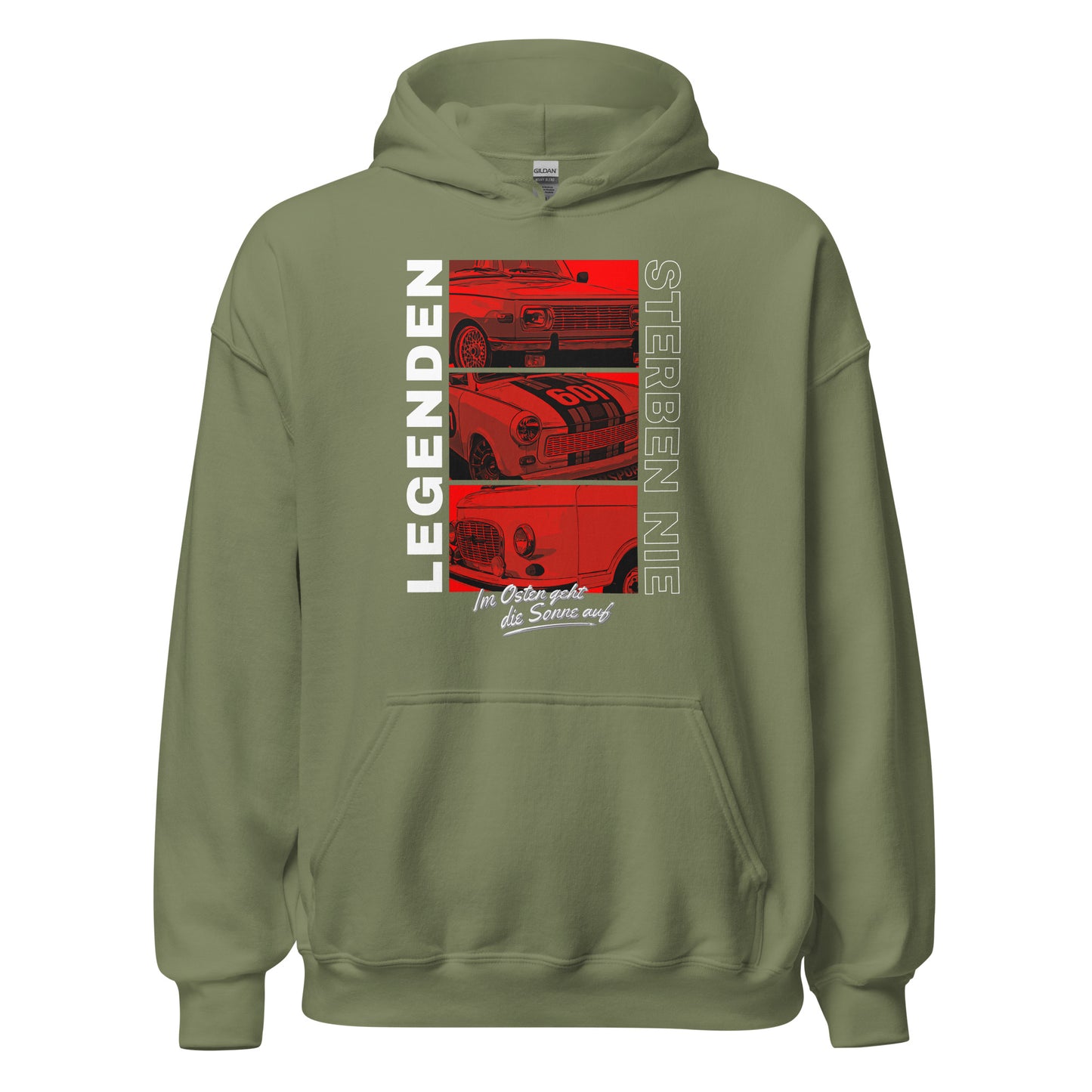 Legenden sterben nie - Rot - Unisex Hoodie