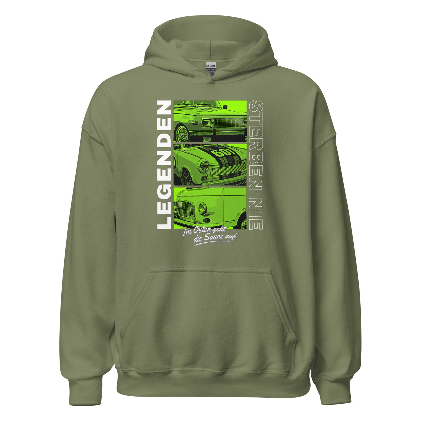 Legenden sterben nie - Grün - Unisex Hoodie