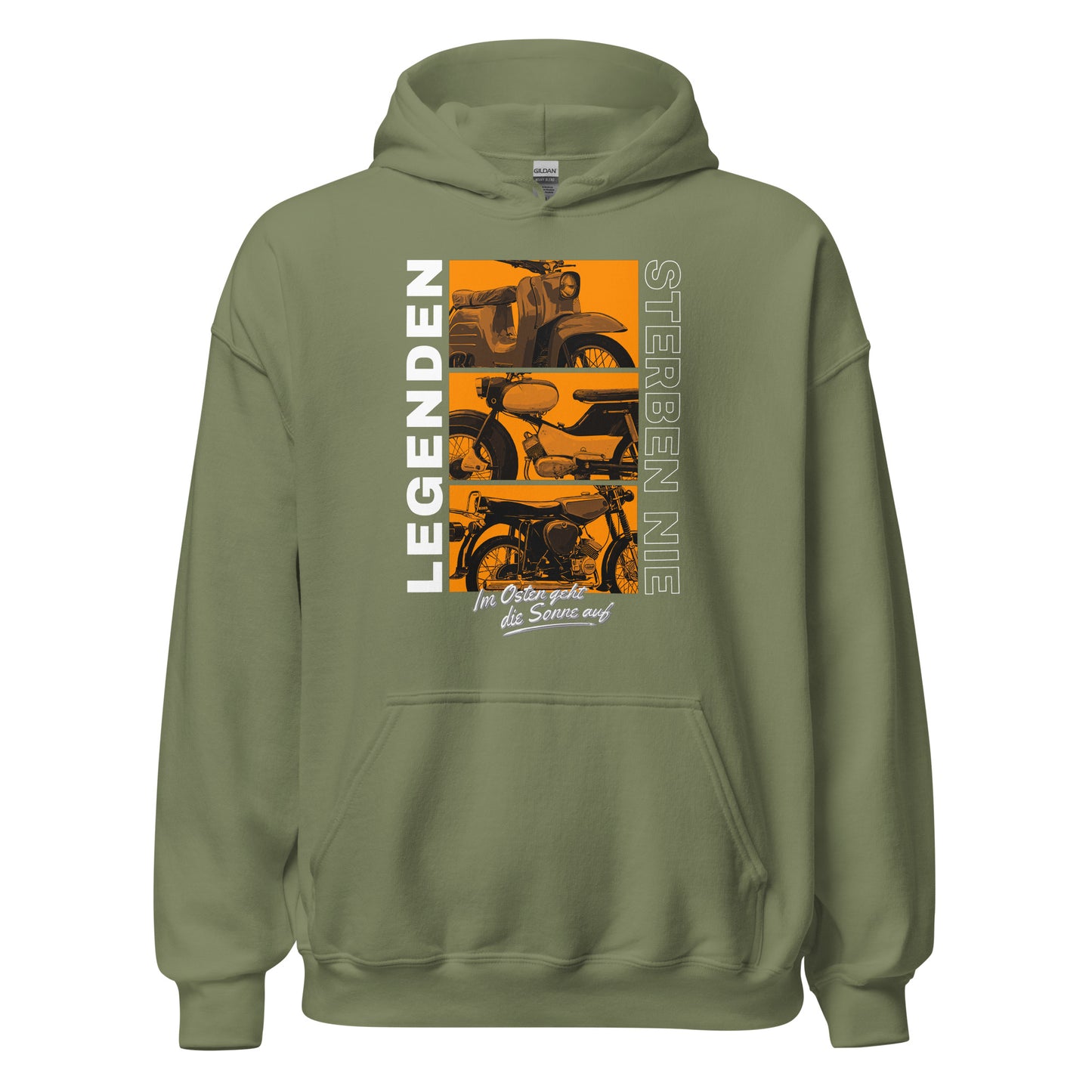 Simson Legenden sterben nie - Orange - Unisex Hoodie