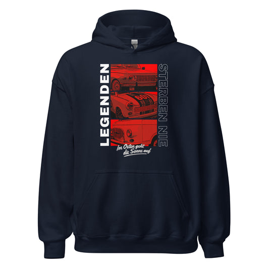Legenden sterben nie - Rot - Unisex Hoodie