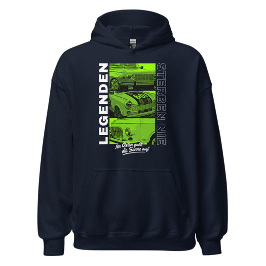 Legenden sterben nie - Grün - Unisex Hoodie
