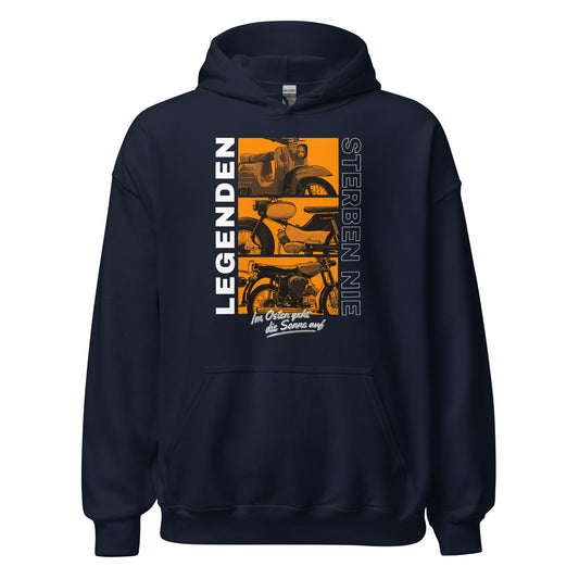 Simson Legenden sterben nie - Orange - Unisex Hoodie