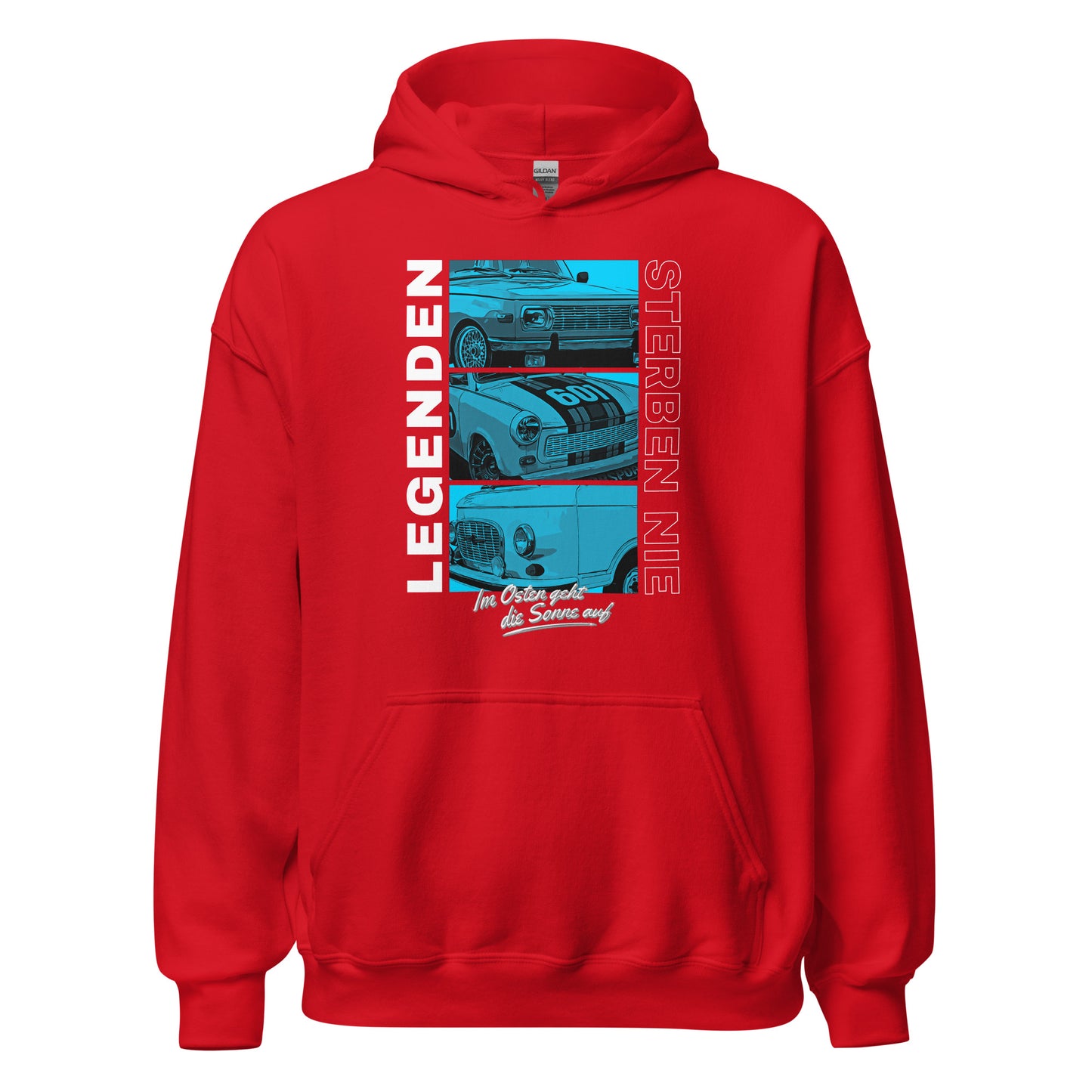 Legenden sterben nie - Blau - Unisex Hoodie