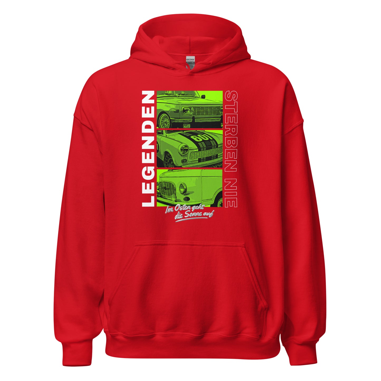 Legenden sterben nie - Grün - Unisex Hoodie