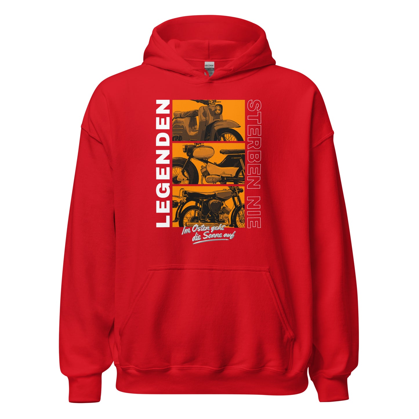 Simson Legenden sterben nie - Orange - Unisex Hoodie