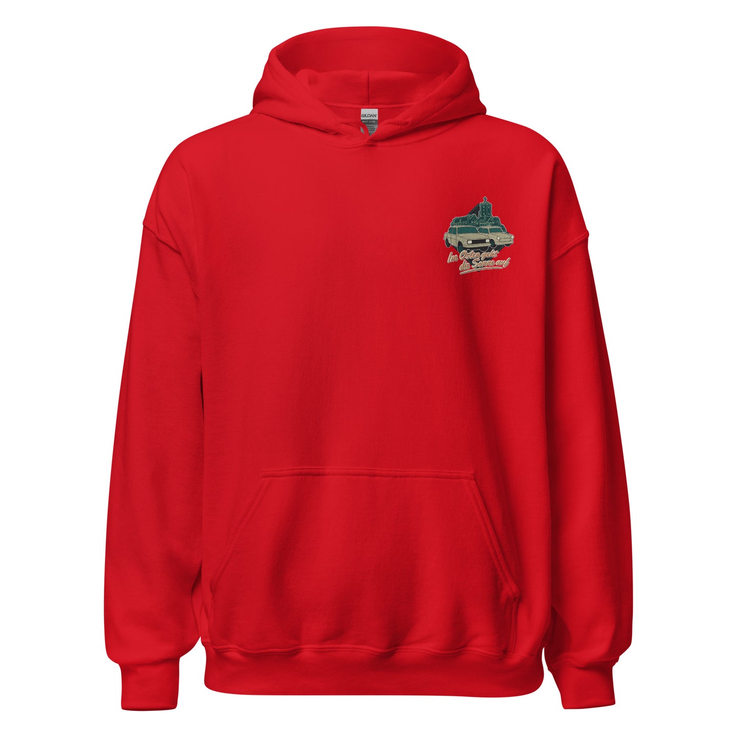 Hochwertiger Unisex Hoodie mit besticktem Logo