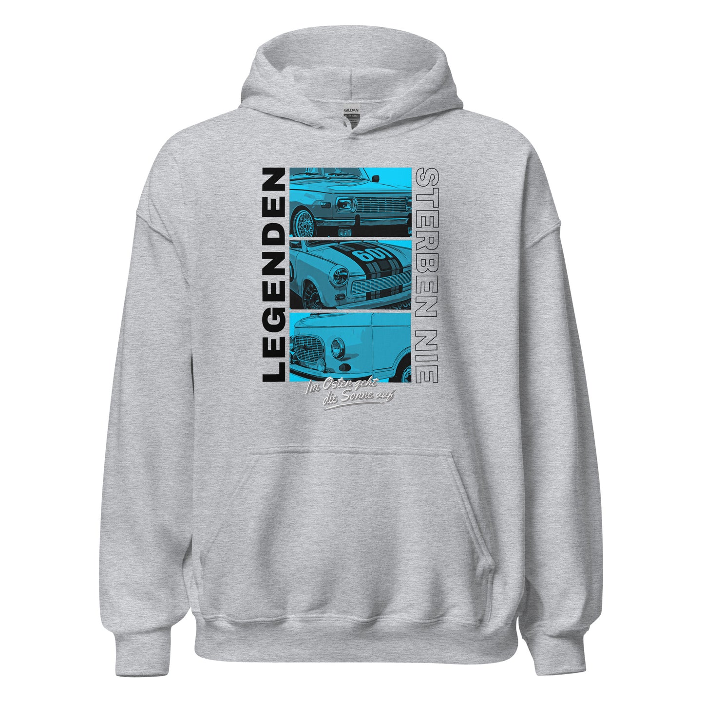 Legenden sterben nie - Blau - Unisex Hoodie