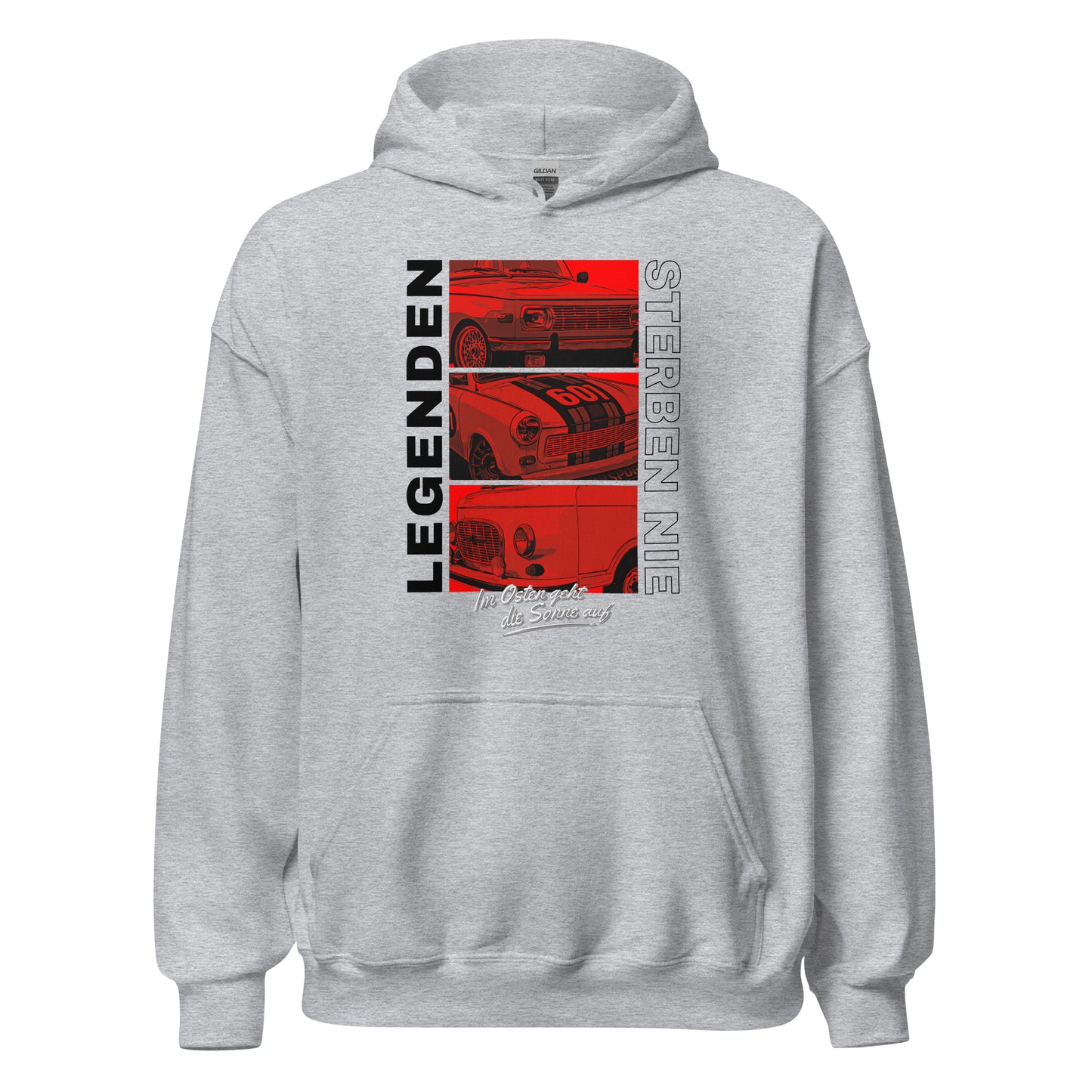 Legenden sterben nie - Rot - Unisex Hoodie