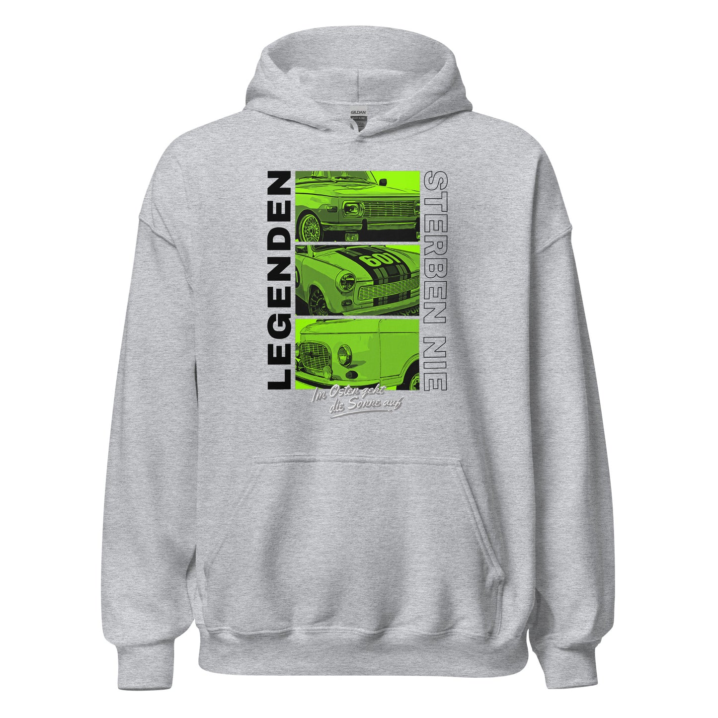 Legenden sterben nie - Grün - Unisex Hoodie