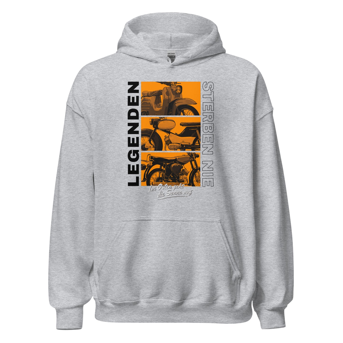 Simson Legenden sterben nie - Orange - Unisex Hoodie