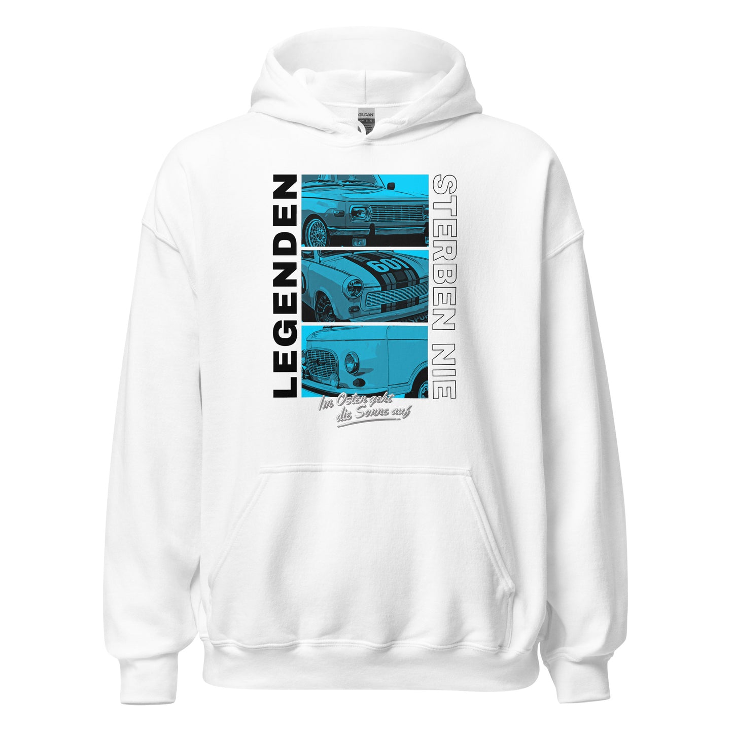 Legenden sterben nie - Blau - Unisex Hoodie