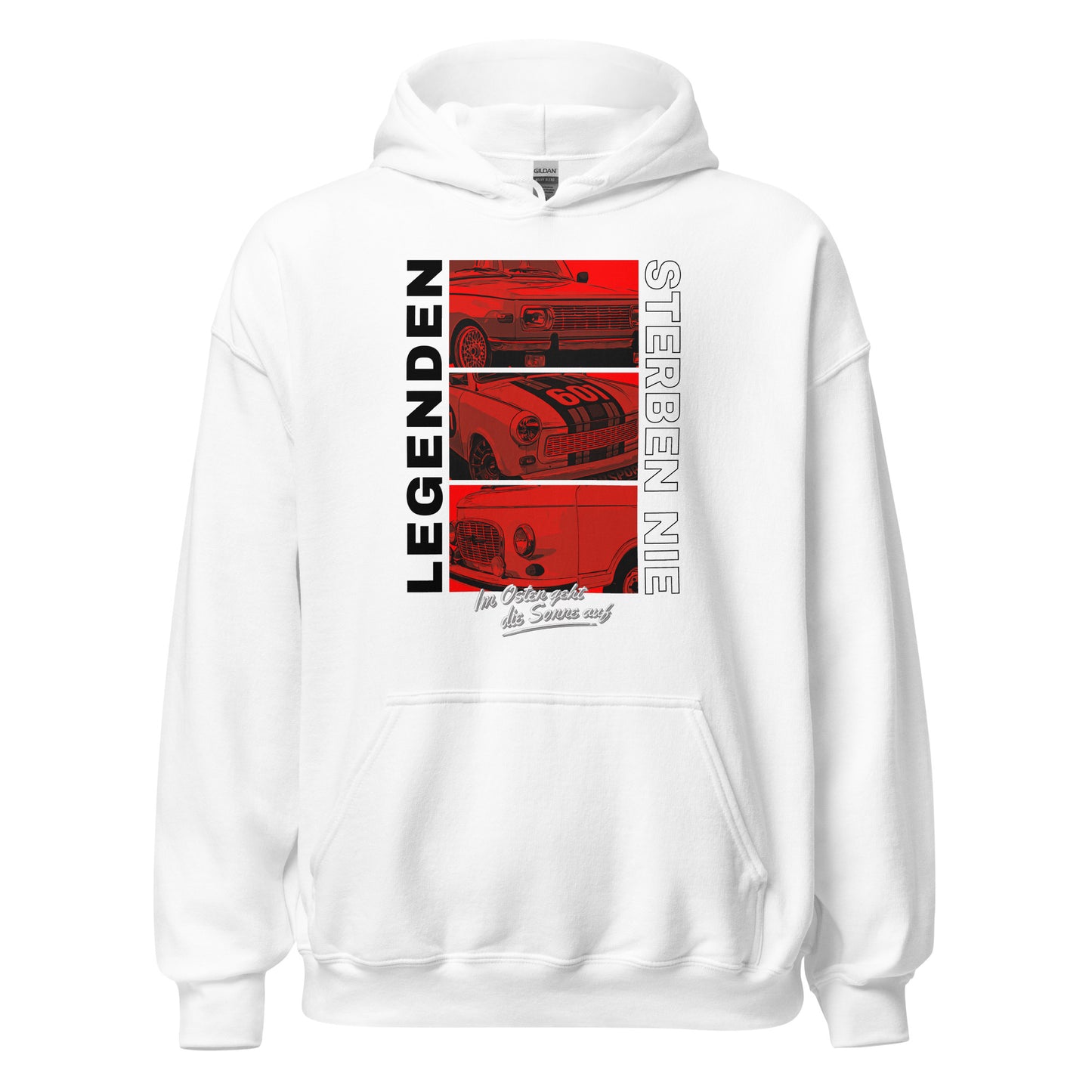 Legenden sterben nie - Rot - Unisex Hoodie