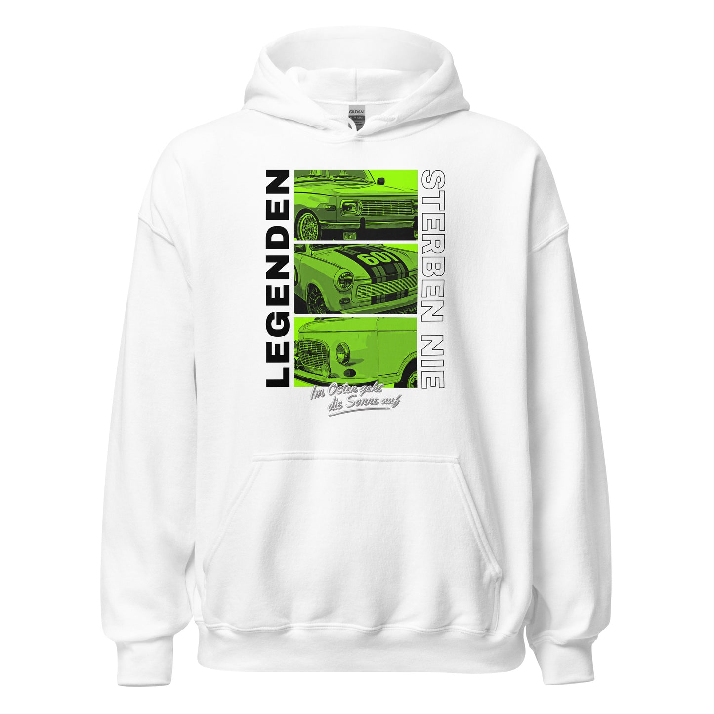 Legenden sterben nie - Grün - Unisex Hoodie