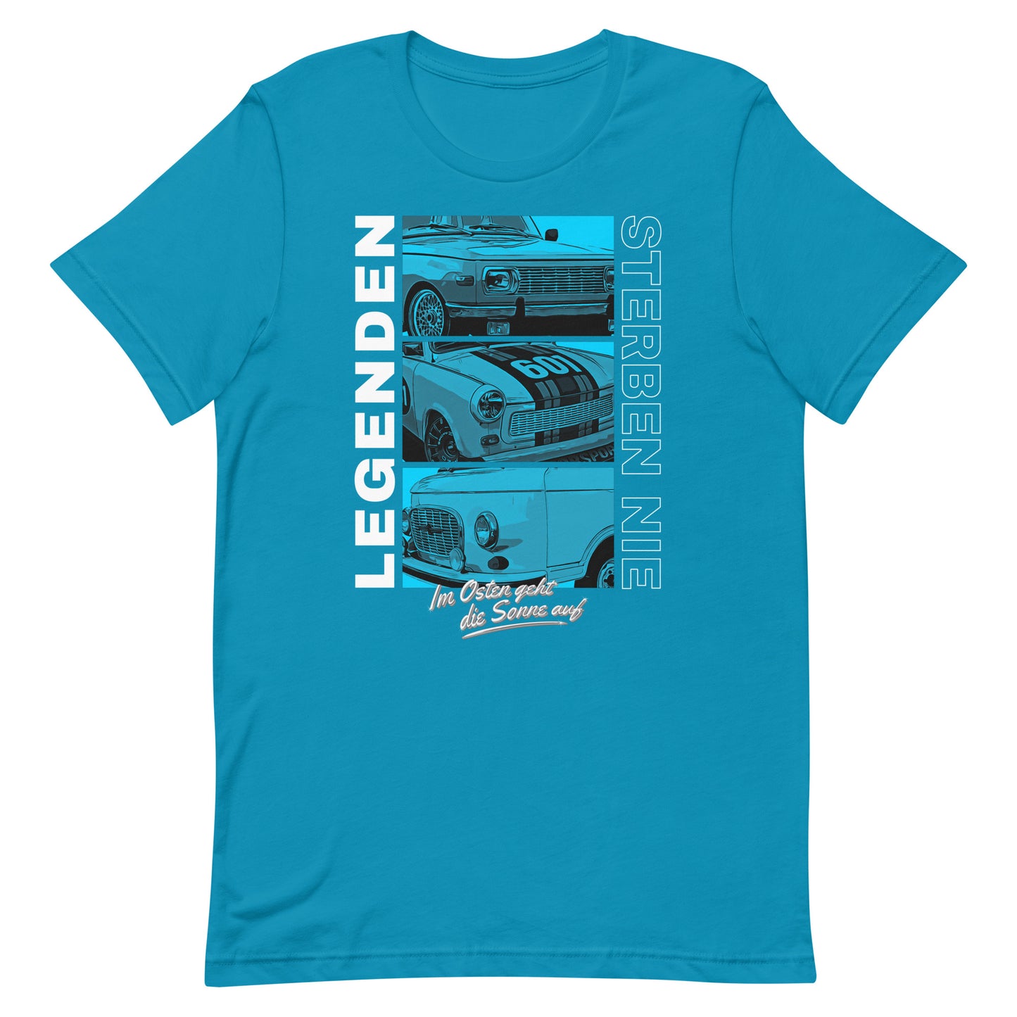 Legenden sterben nie - Blau - Unisex T-Shirt
