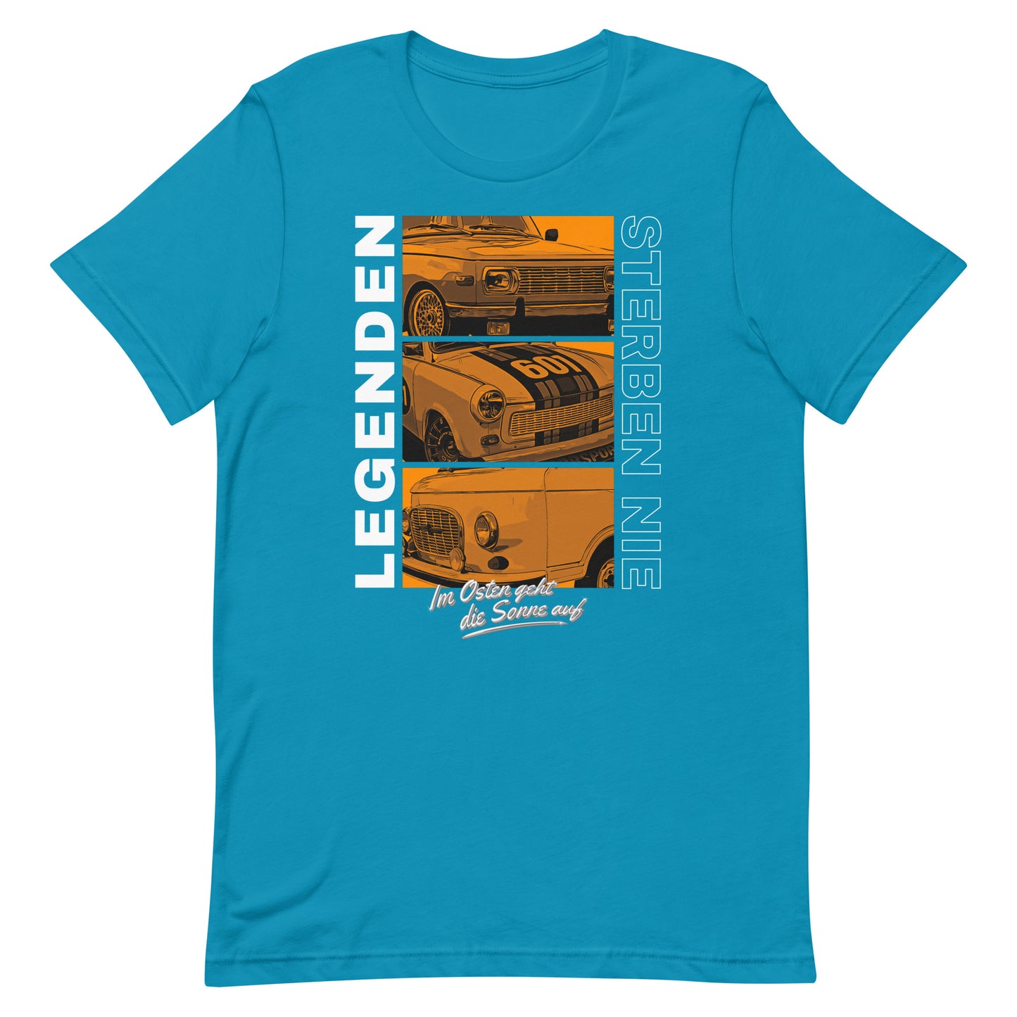 Legenden sterben nie - Orange - Unisex T-Shirt