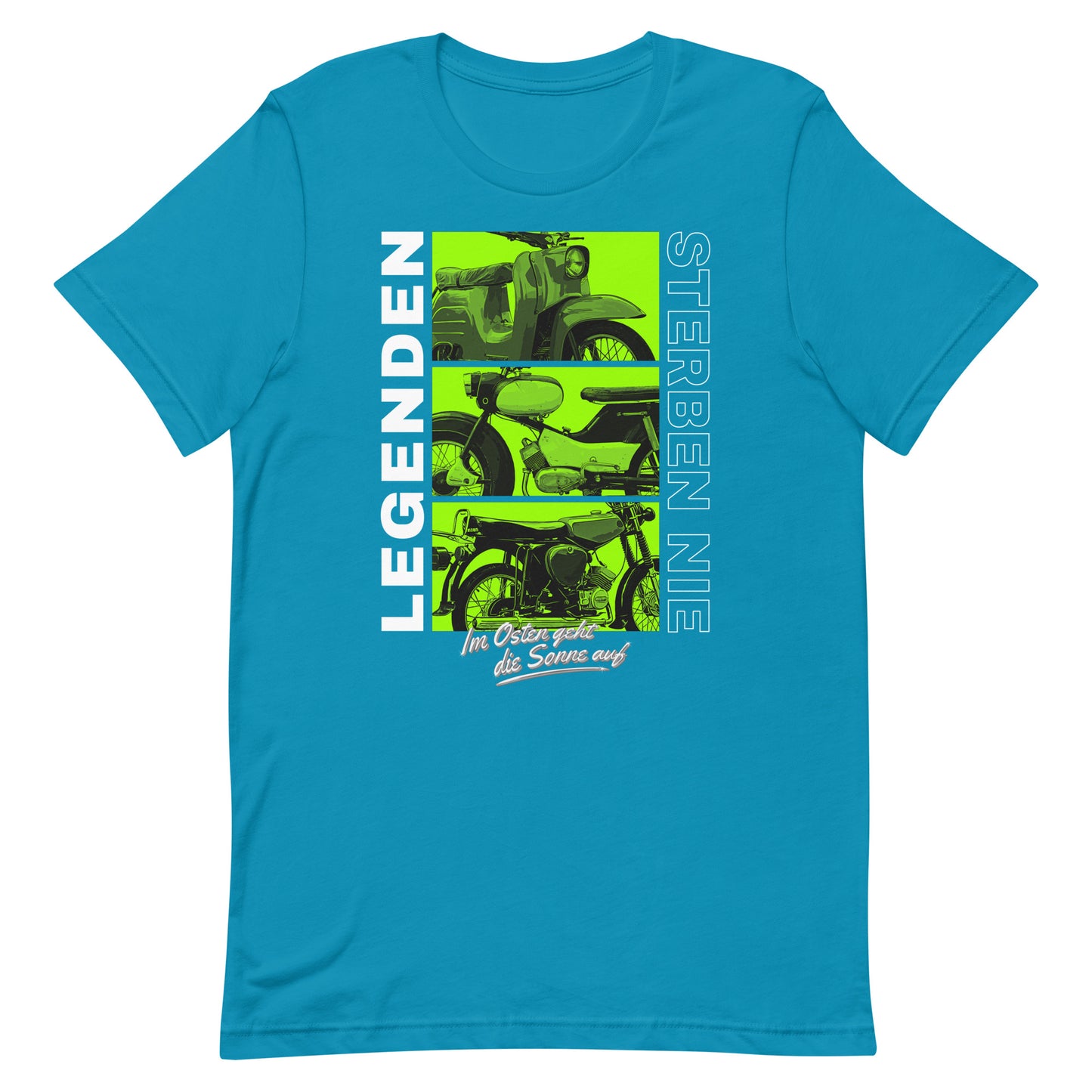 Simson Legenden sterben nie - Grün - Unisex T-Shirt