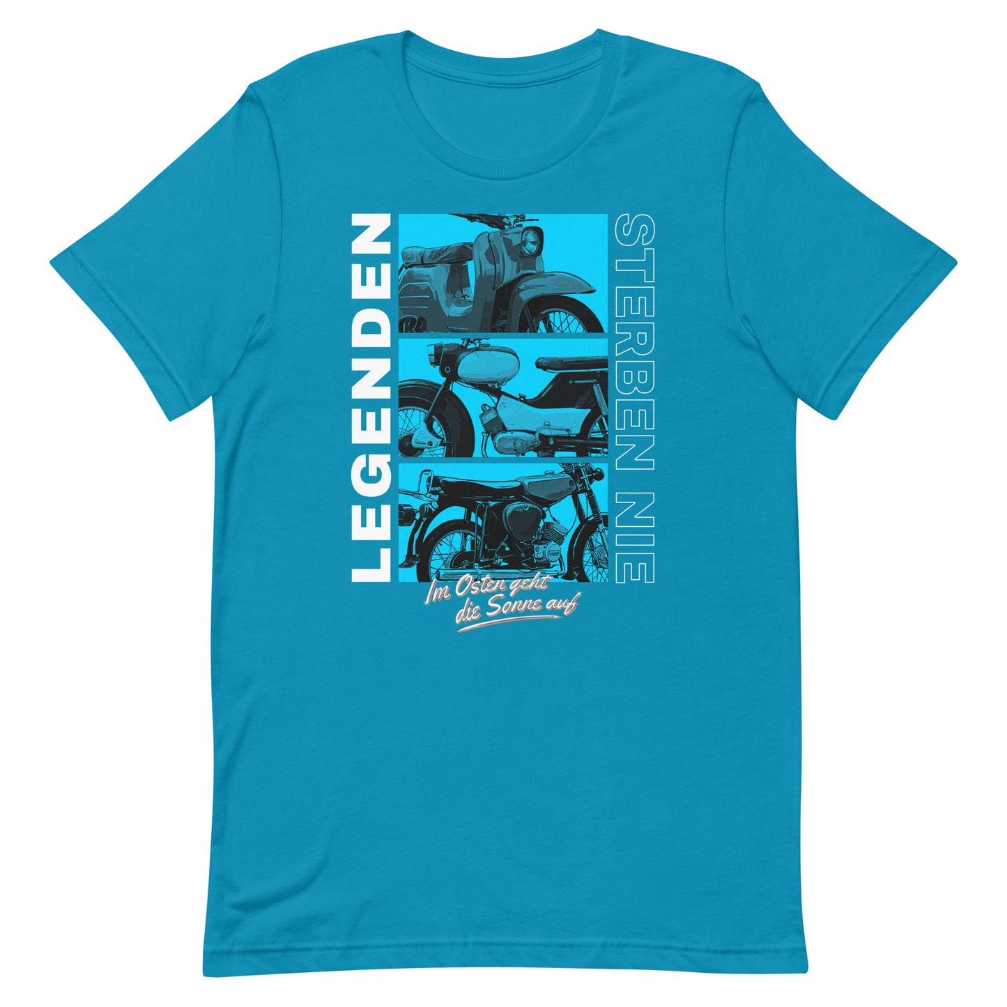 Simson Legenden sterben nie - Blau - Unisex T-Shirt