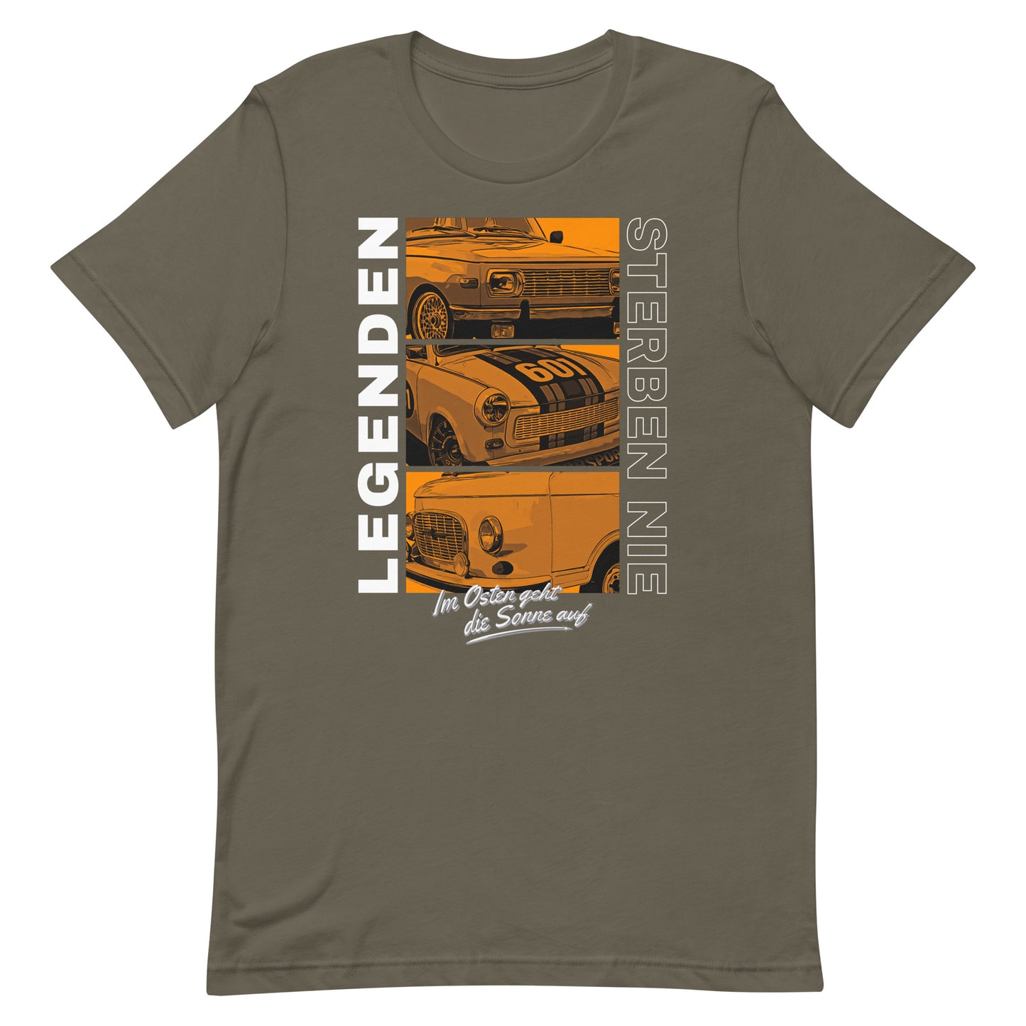 Legenden sterben nie - Orange - Unisex T-Shirt