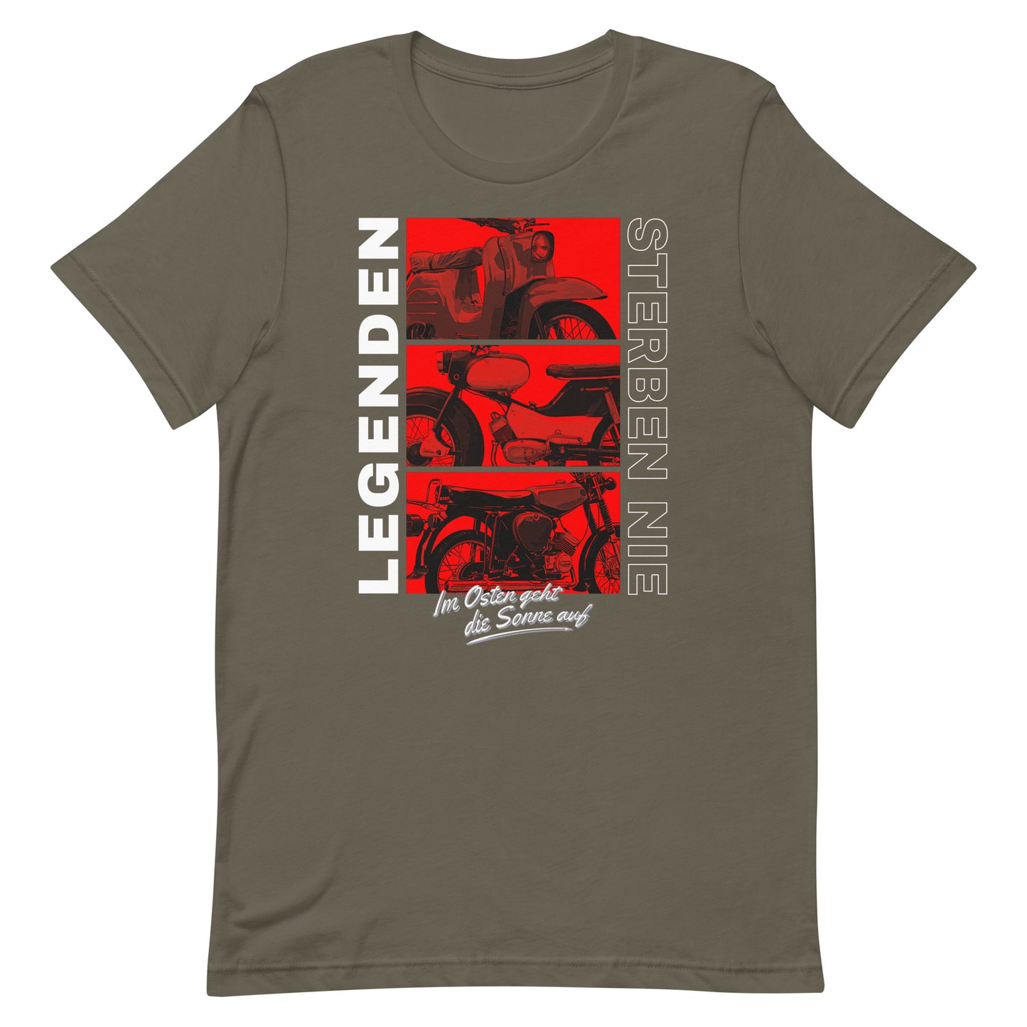 Simson Legenden sterben nie - Rot - Unisex T-Shirt