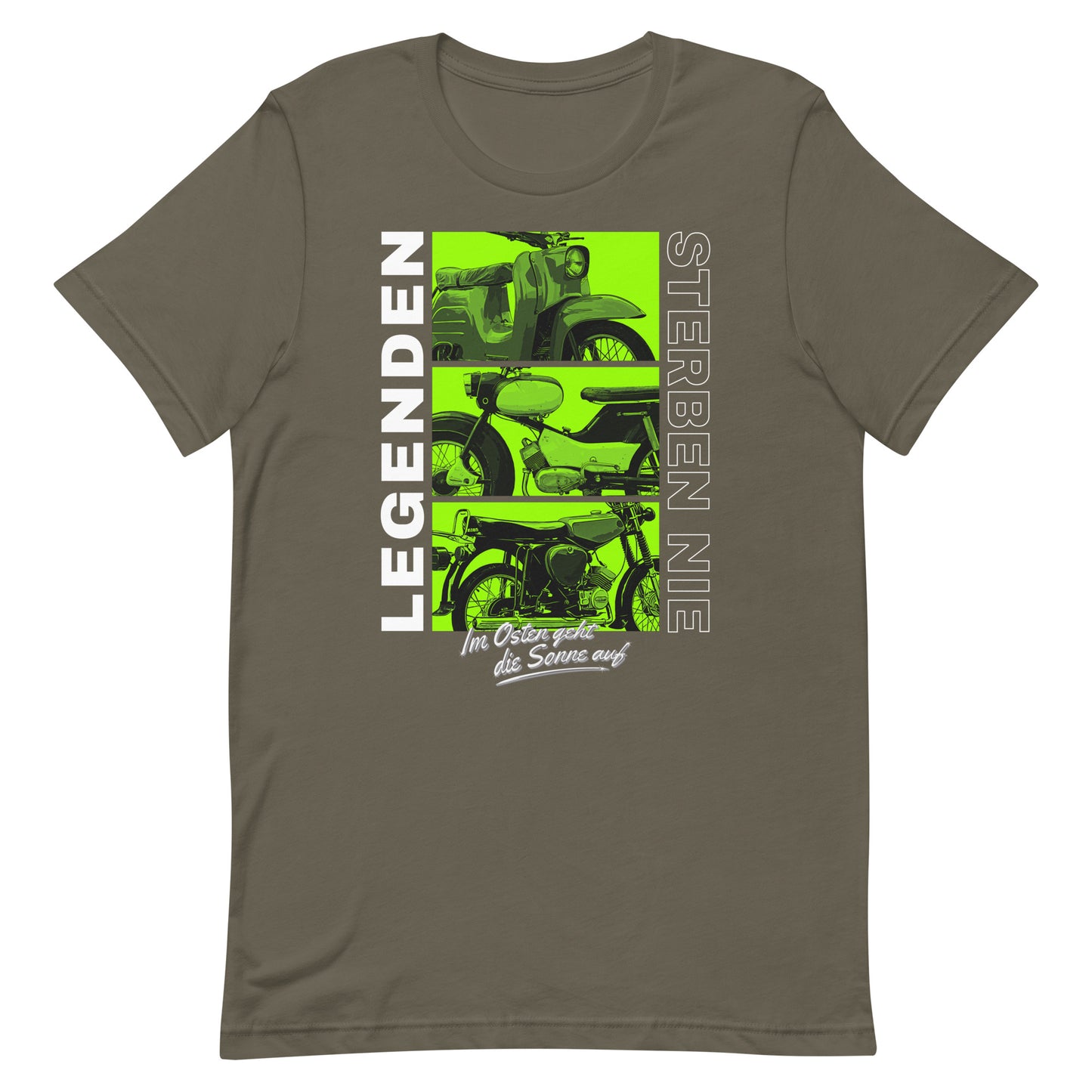 Simson Legenden sterben nie - Grün - Unisex T-Shirt