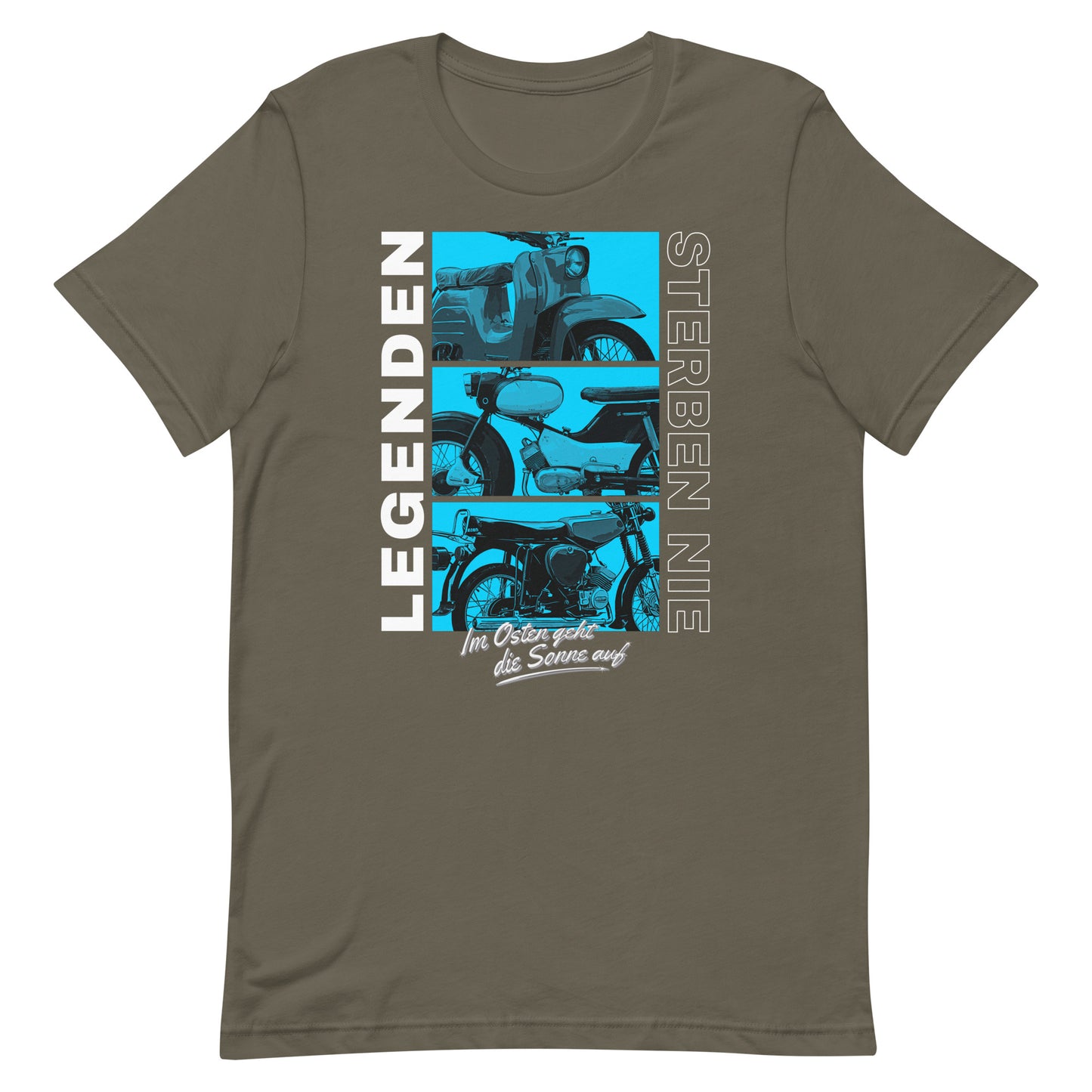 Simson Legenden sterben nie - Blau - Unisex T-Shirt