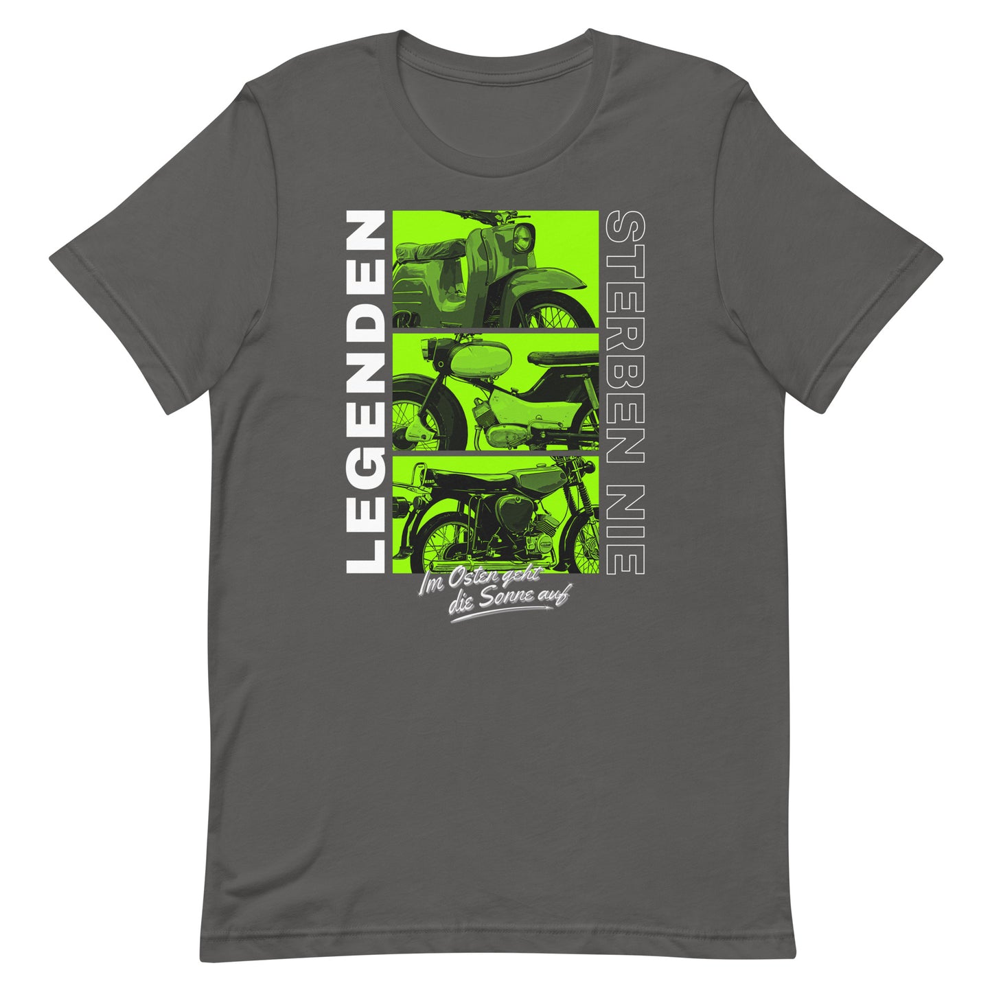 Simson Legenden sterben nie - Grün - Unisex T-Shirt